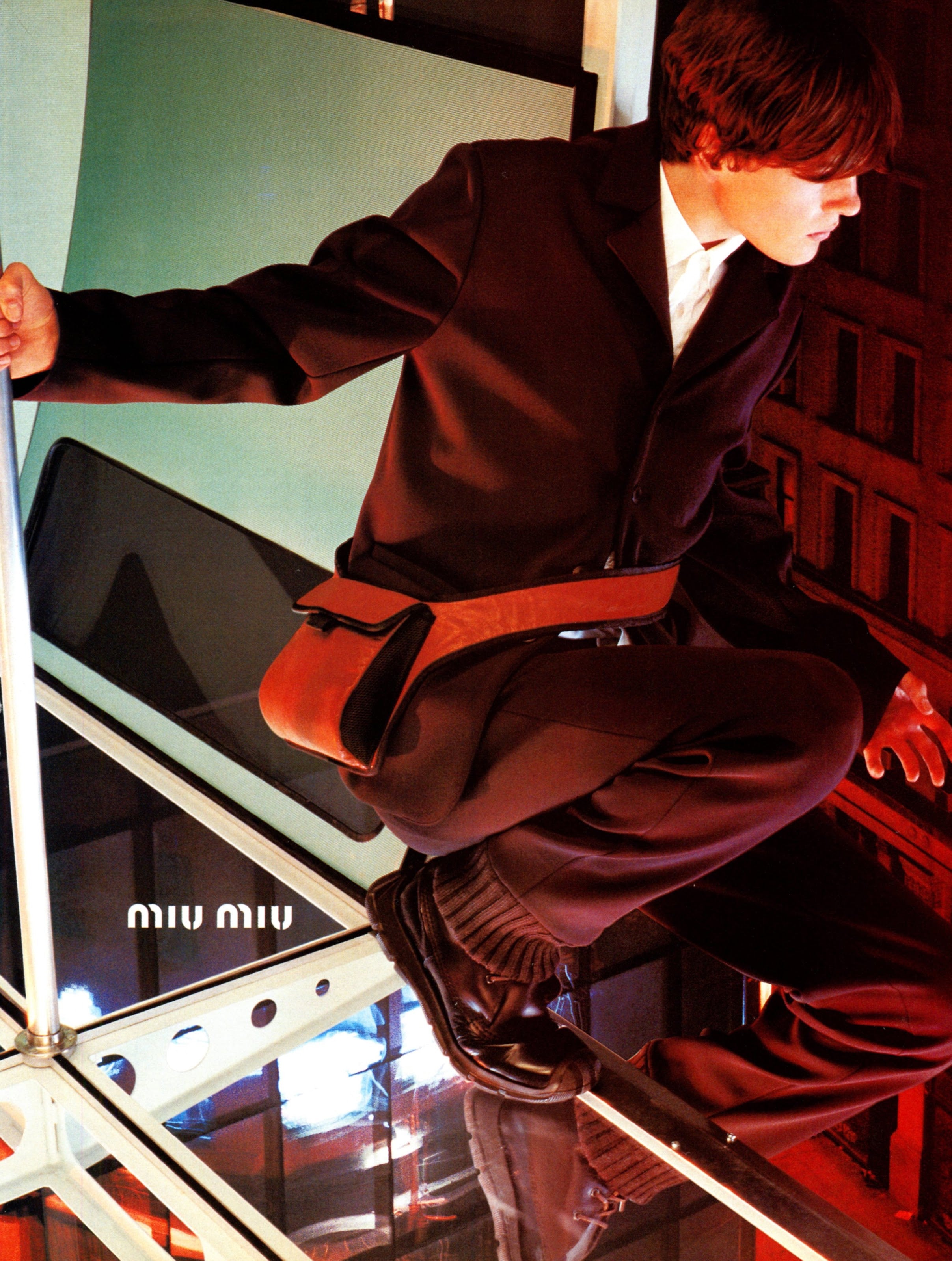 Miu Miu FW1999 Leather Trainers - EU 43