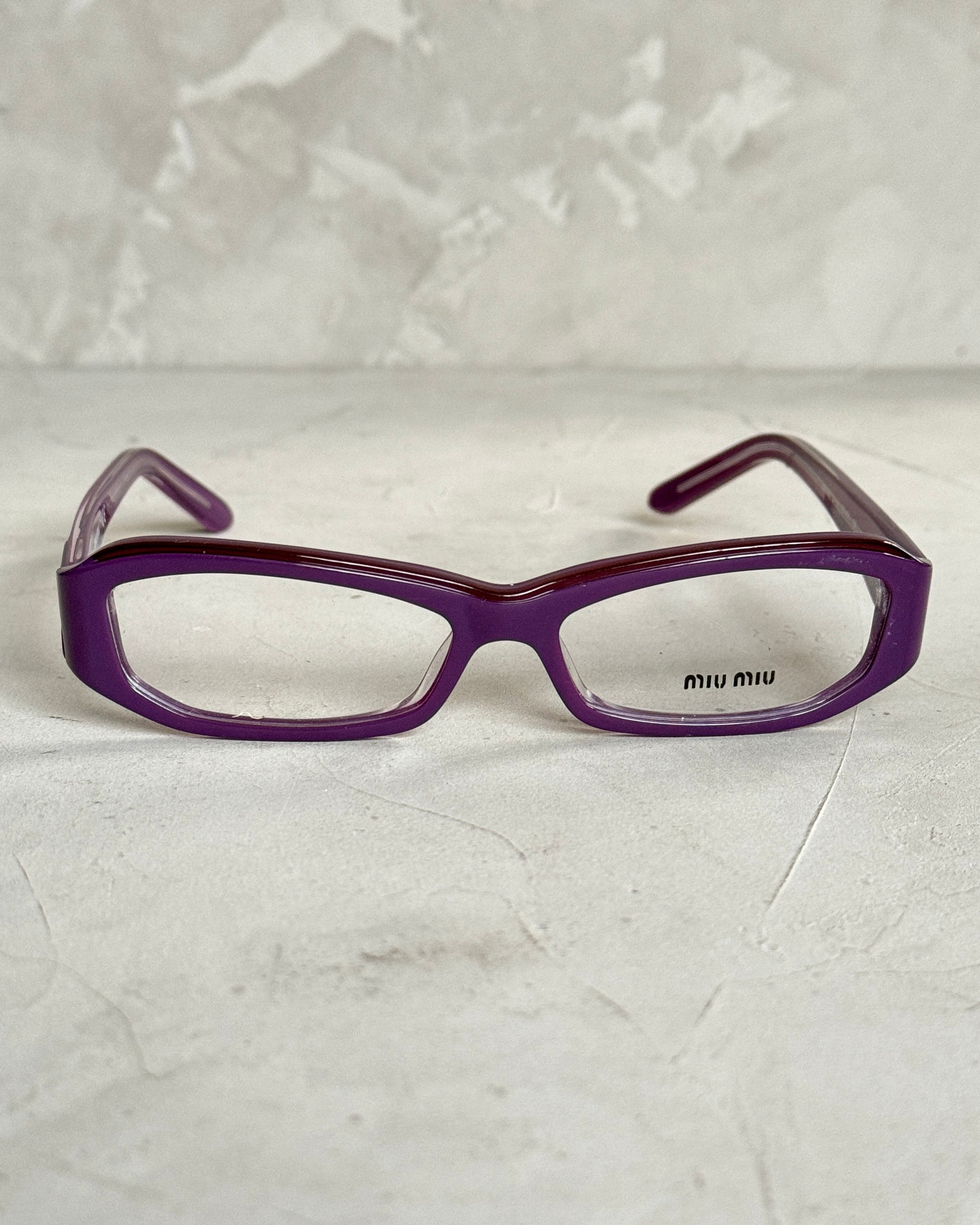 MIU MIU 90'S BAYONETTA GLASSES