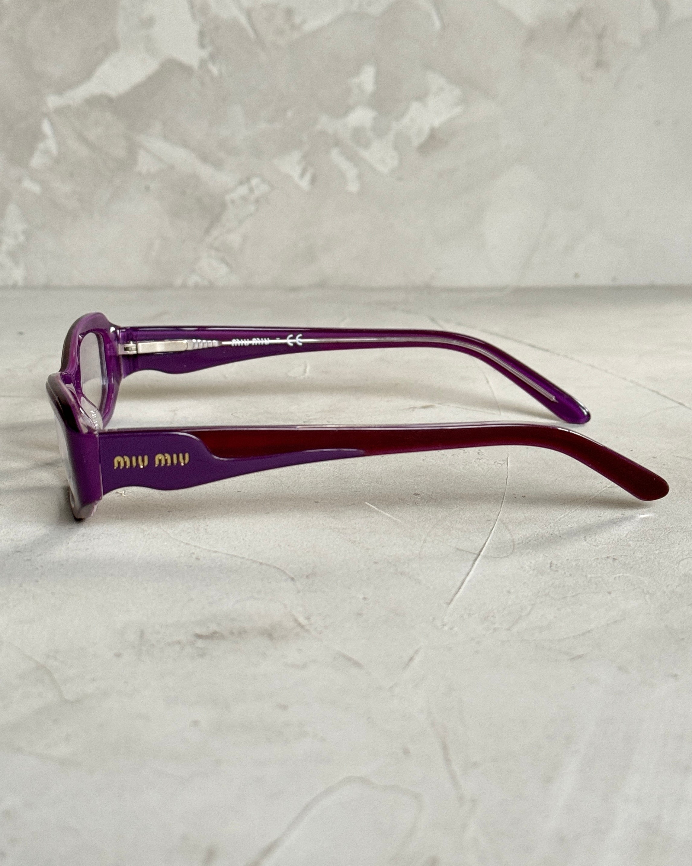 MIU MIU 90'S BAYONETTA GLASSES