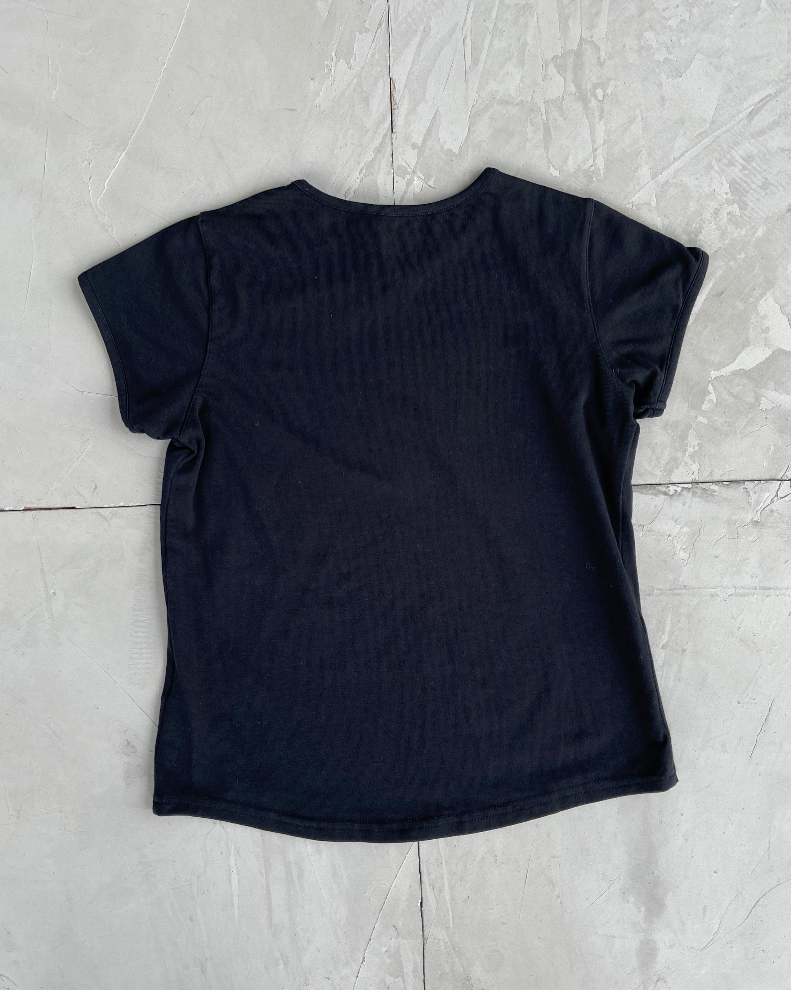 CHRISTIAN DIOR "MISS DIOR" RHINESTONED TOP - XS/S