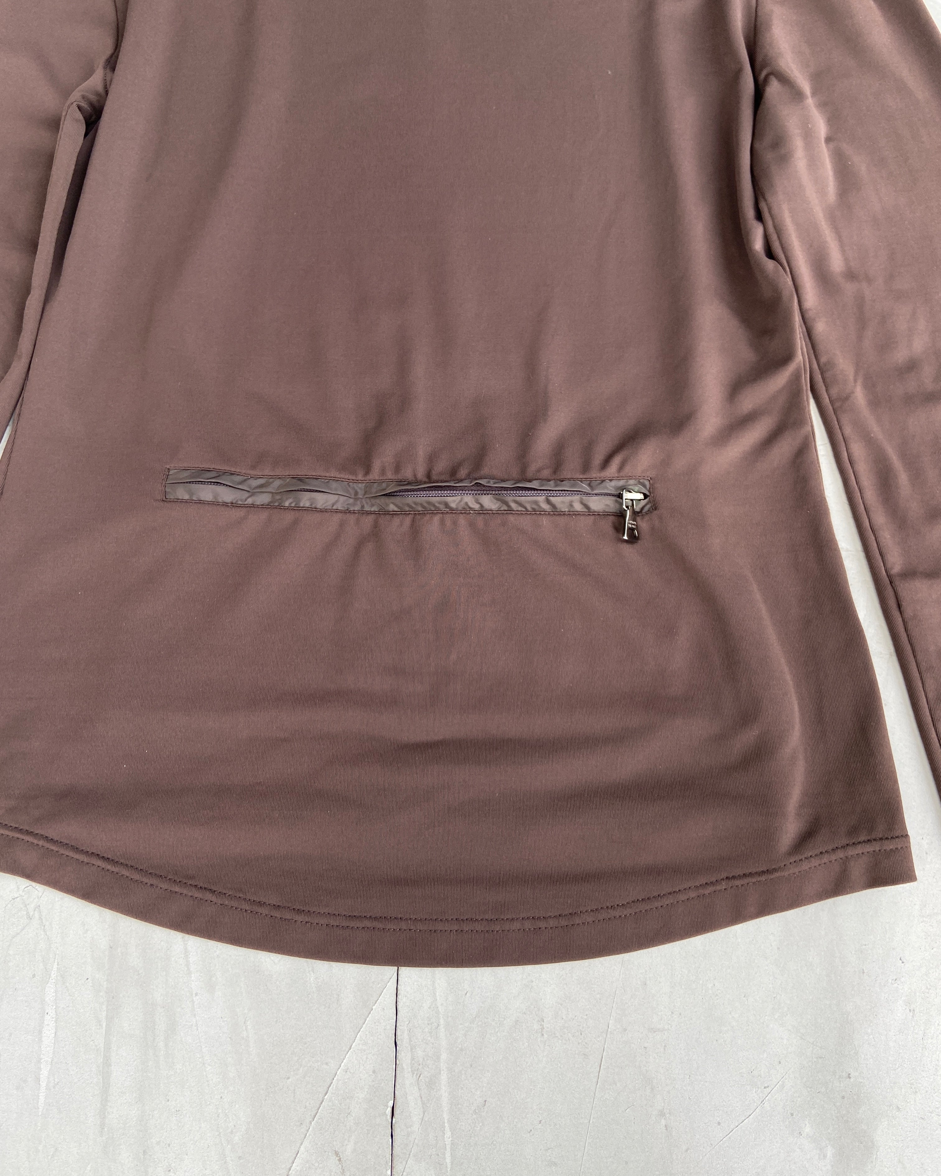PRADA SPORT NYLON STRETCH POCKET TOP - S