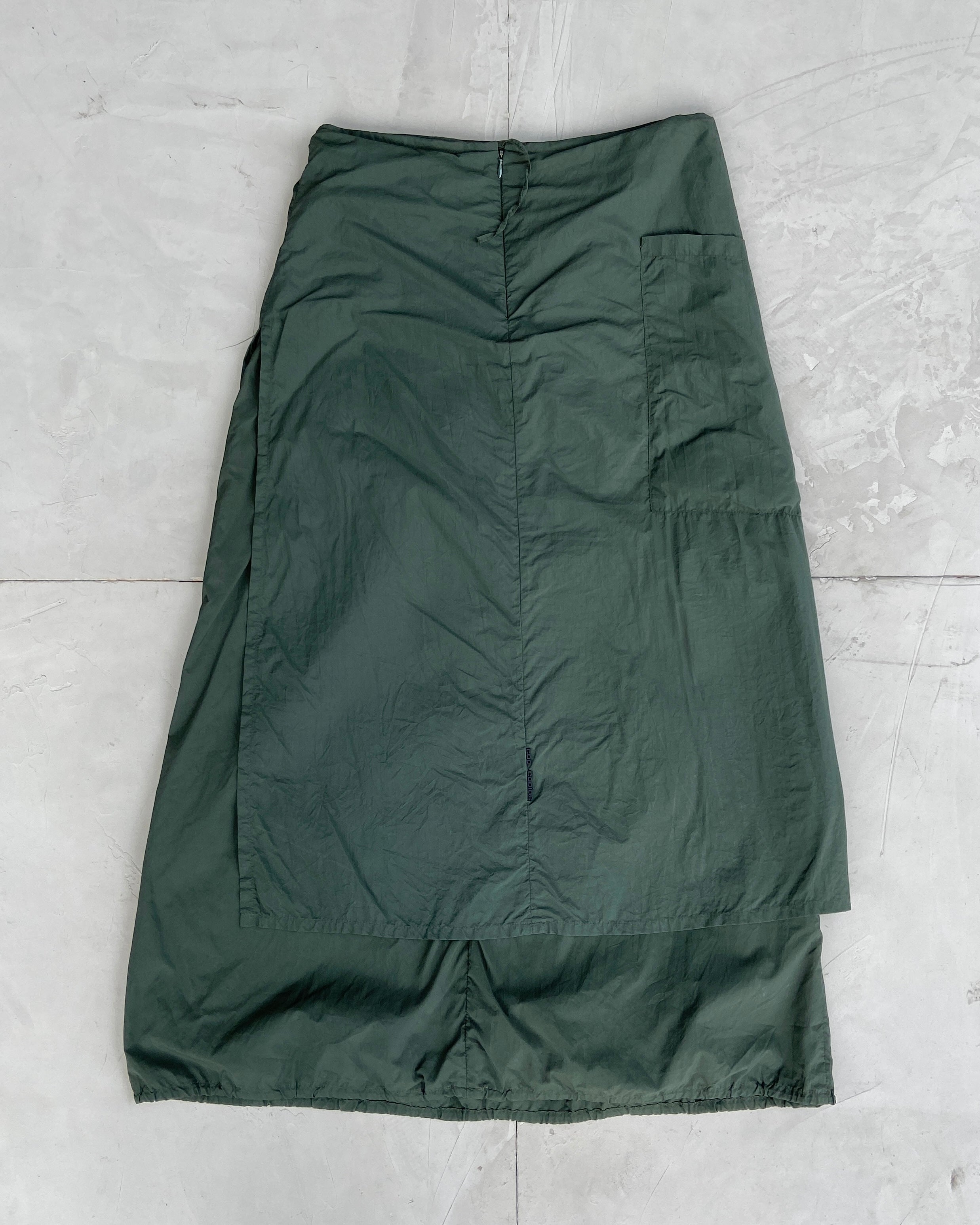 COP COPINE 2000'S WRAP CARGO SKIRT - S