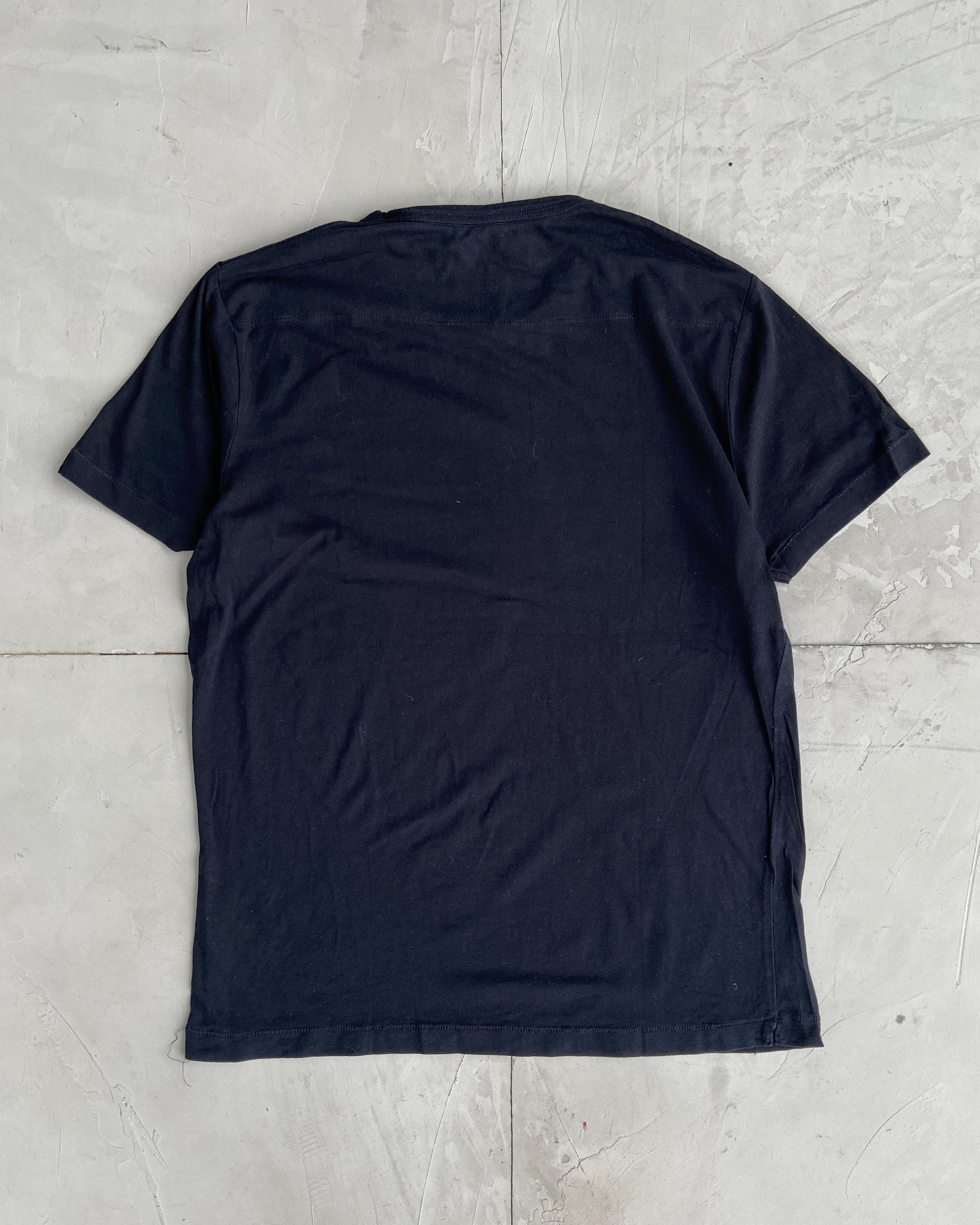 FCUK 2000'S BLACK TEE - M