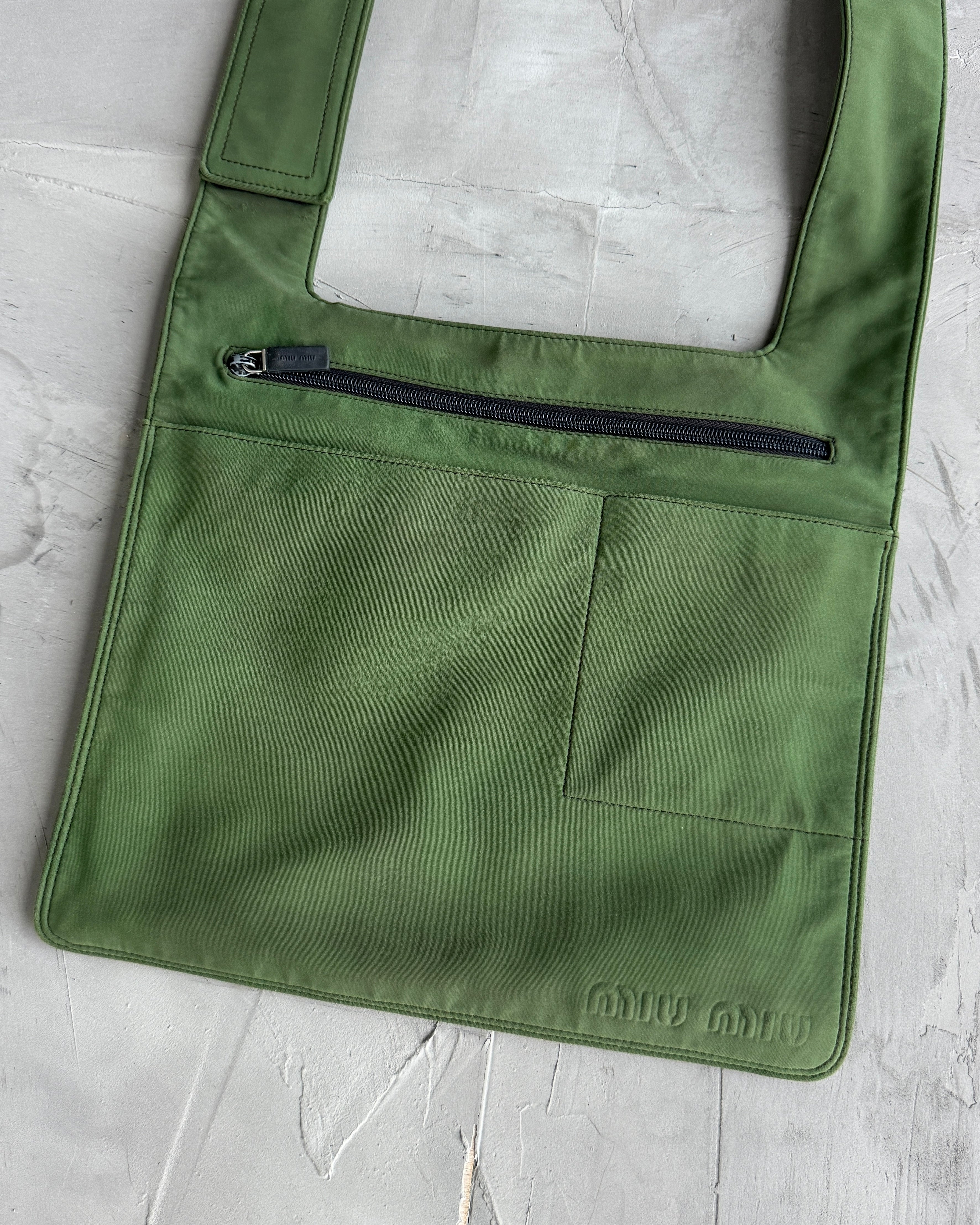 Miu Miu 1999 Green Side Bag