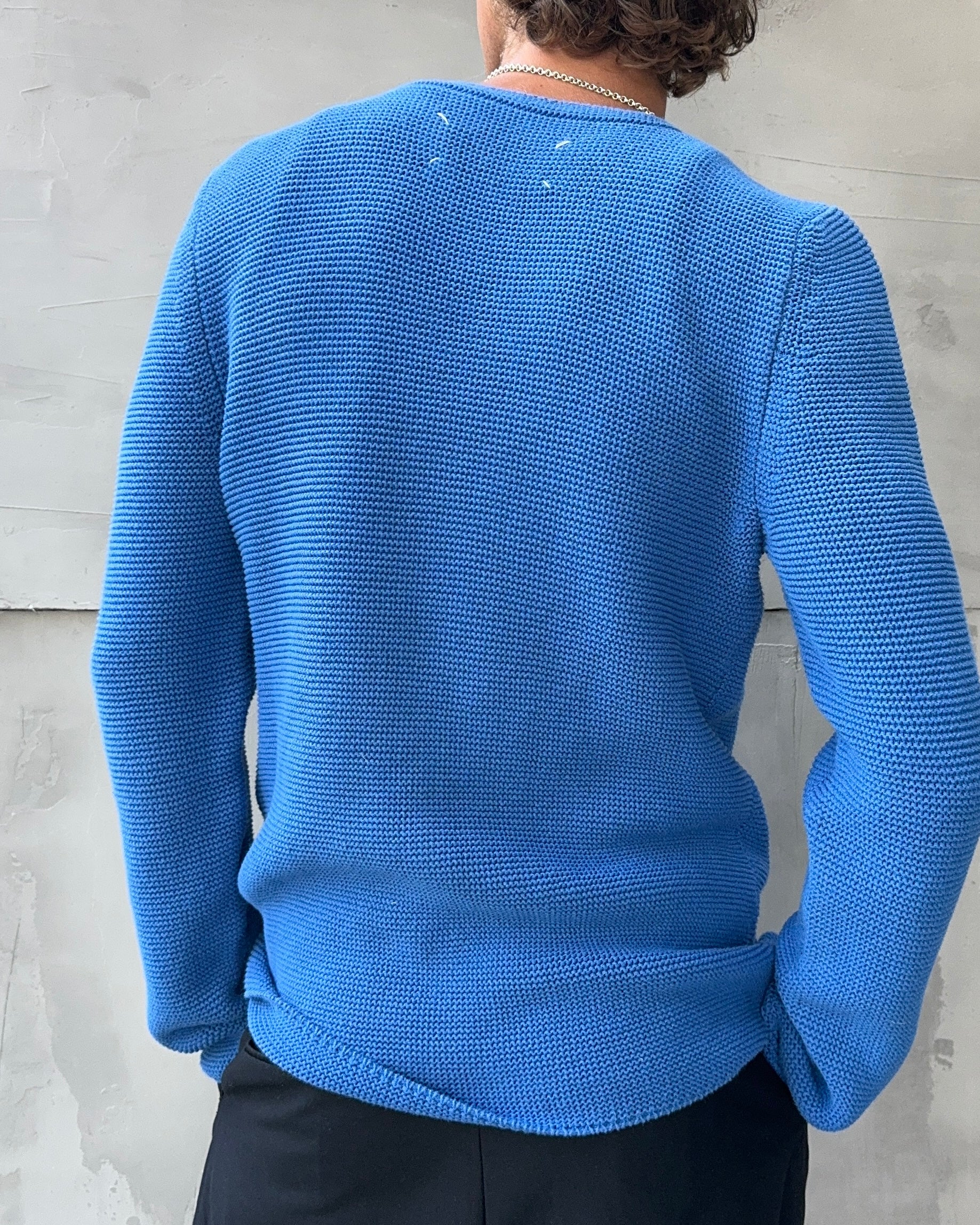 MAISON MARTIN MARGIELA AW14 KNITTED SWEATSHIRT