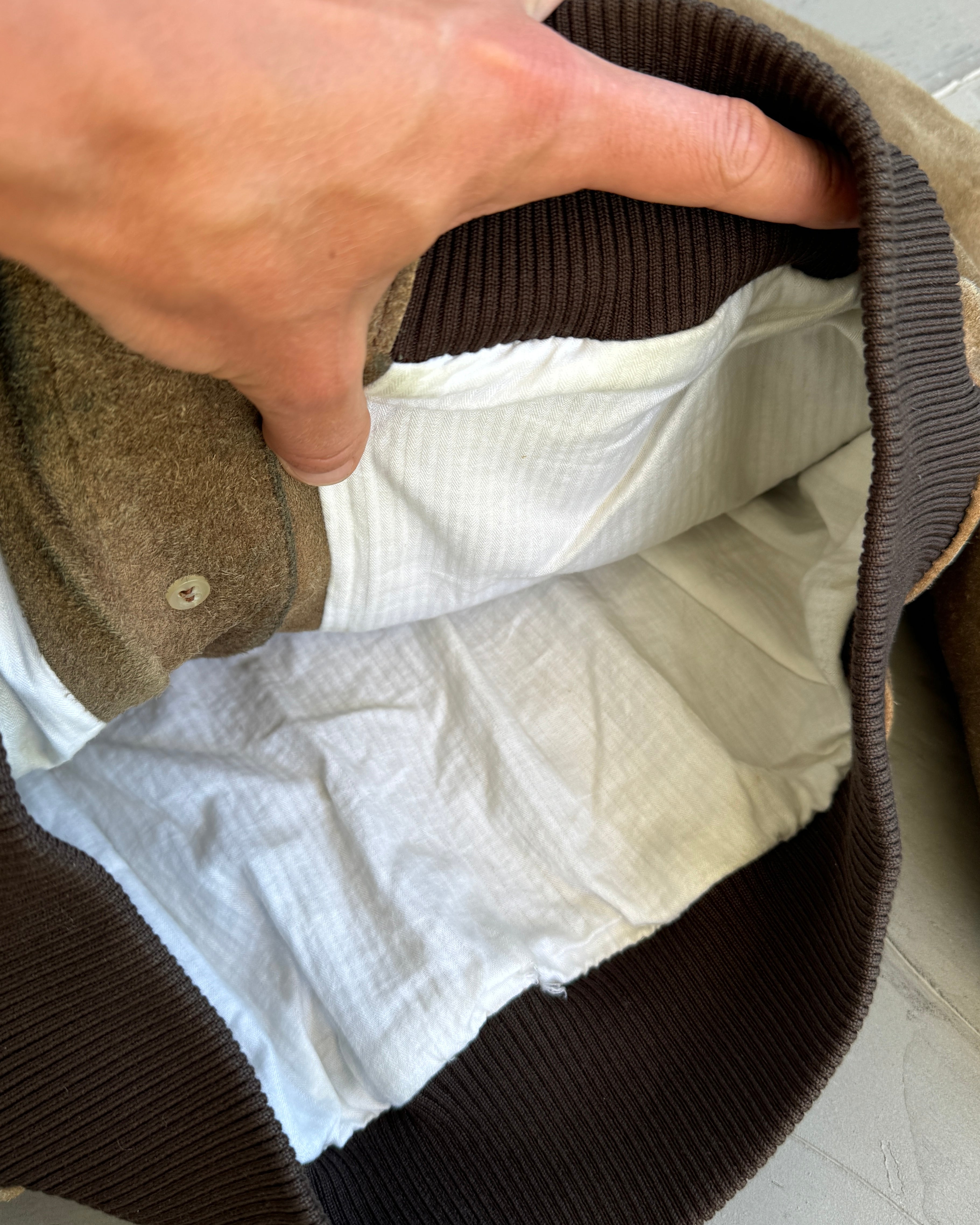 Alexander McQueen Suede Leather Jacket - M