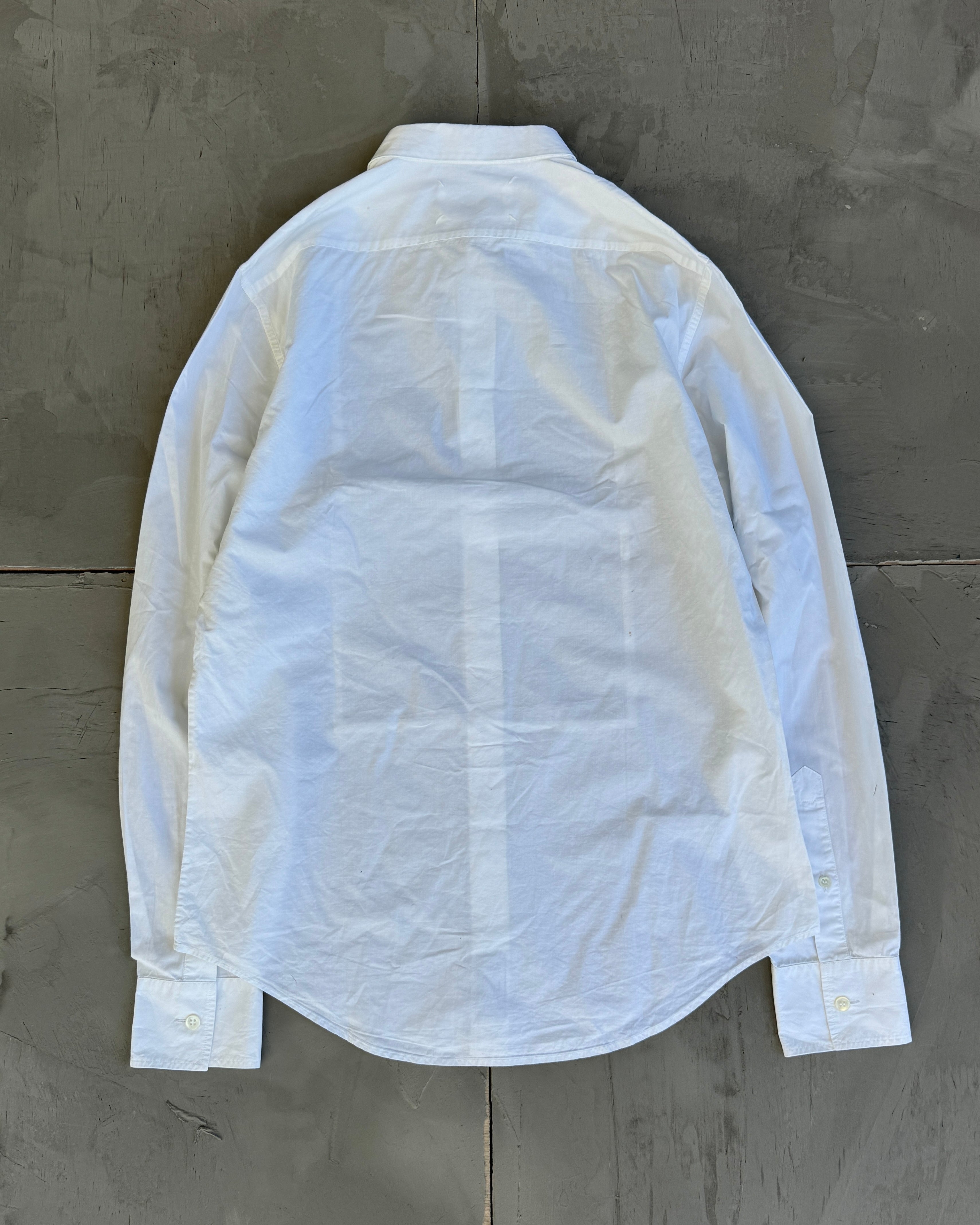 Maison Margiela White Distressed Shirt - S