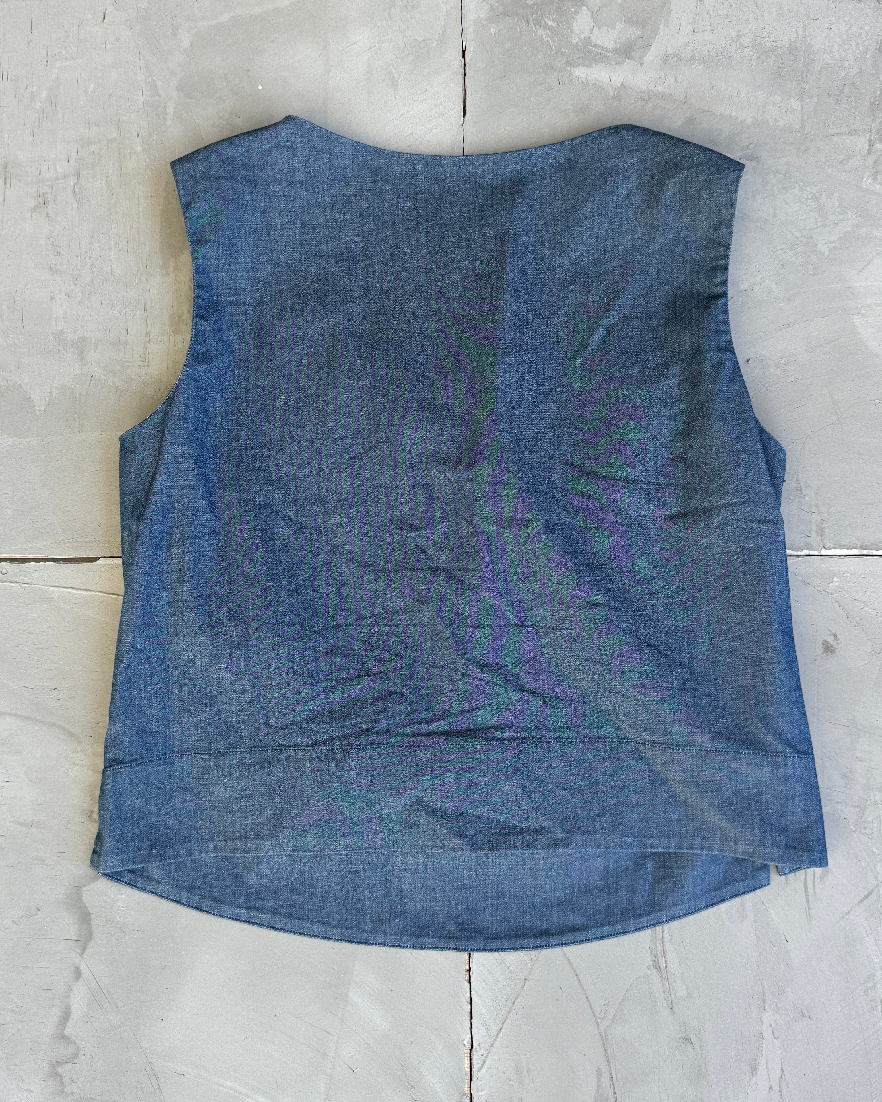 Emporio Armani Flower Textured Vest - S