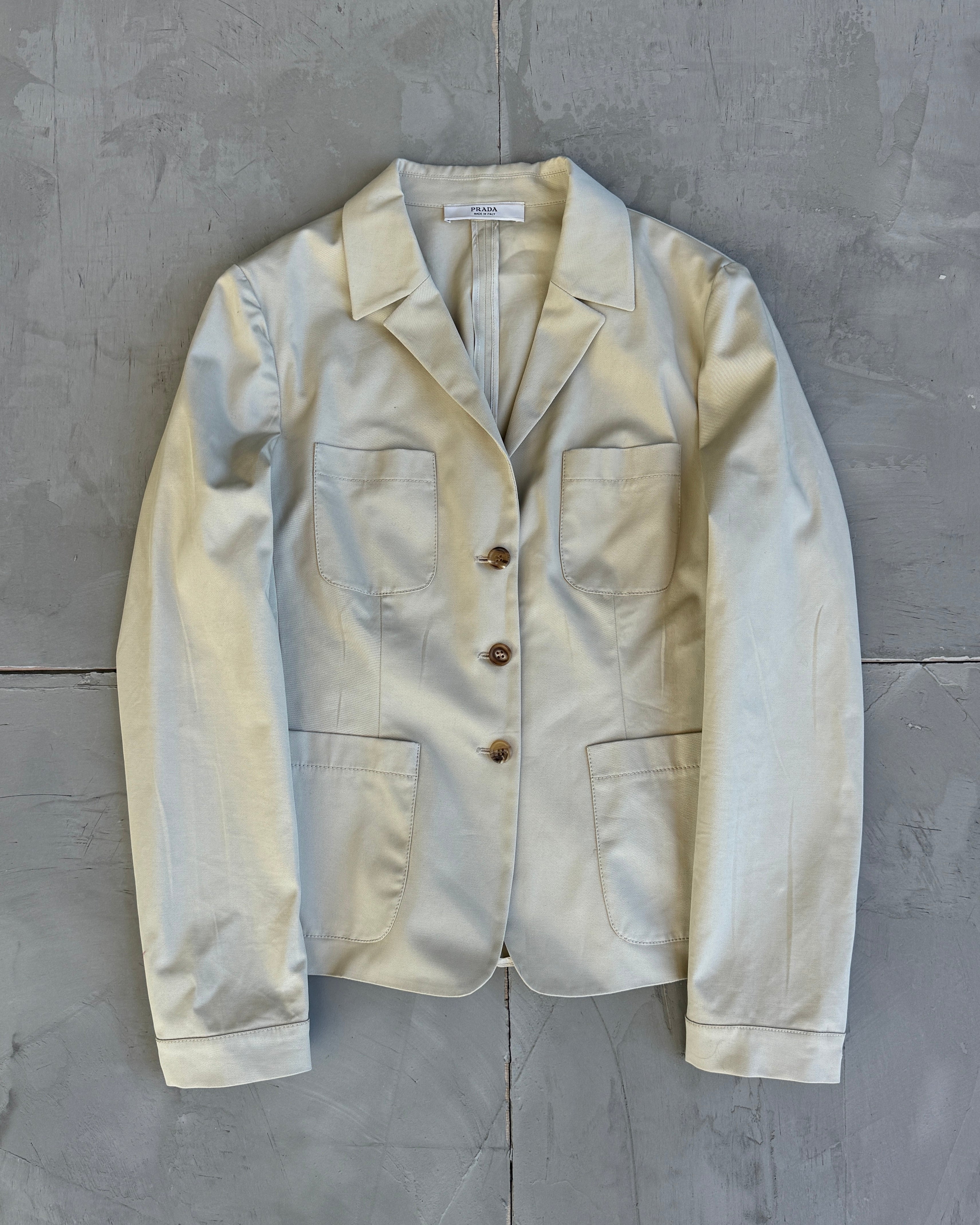 Prada AW 2009 Cotton Blazer - M
