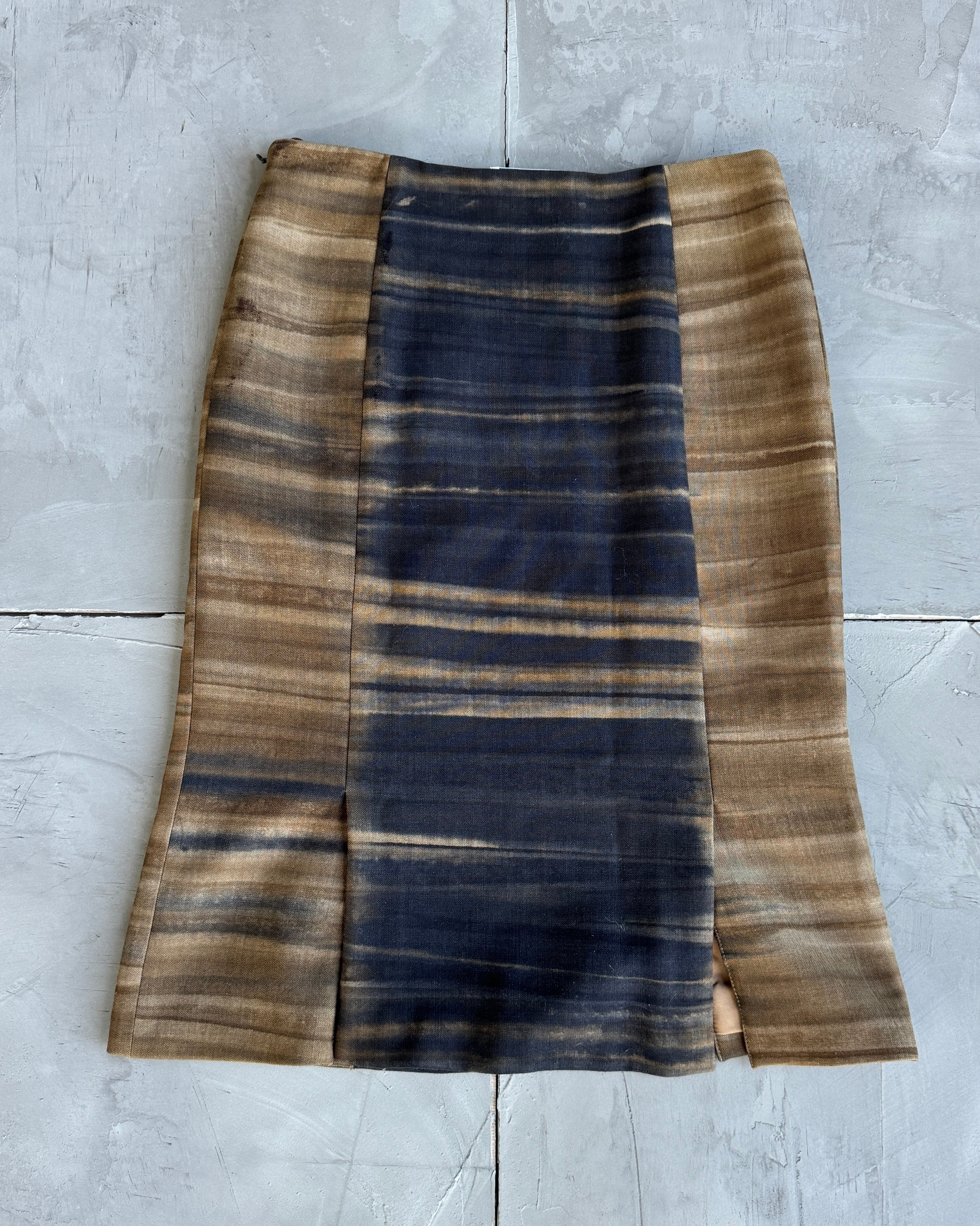 Prada Wool Brown Midi Skirt - S