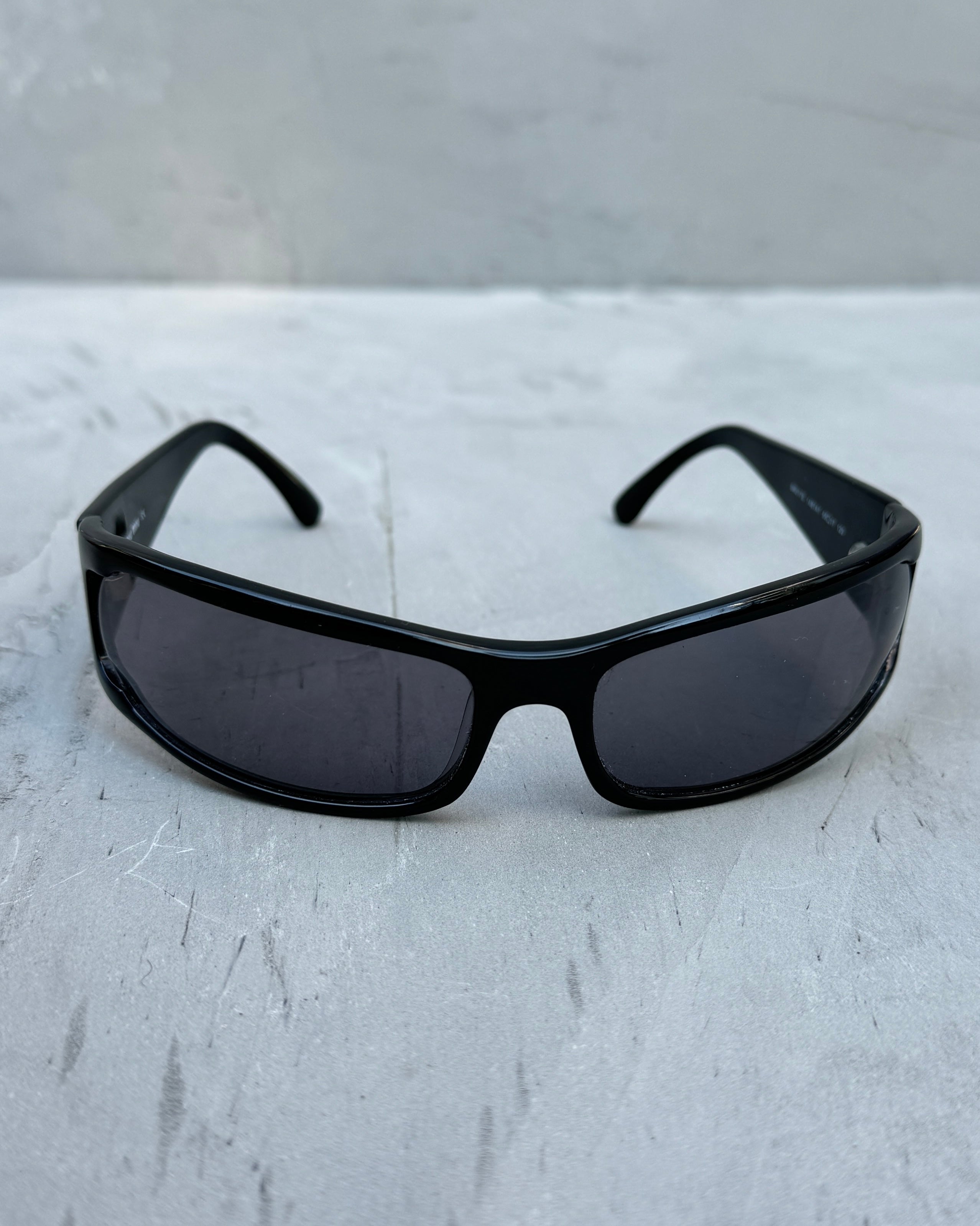 Miu Miu Wrap Around Black Sunglasses