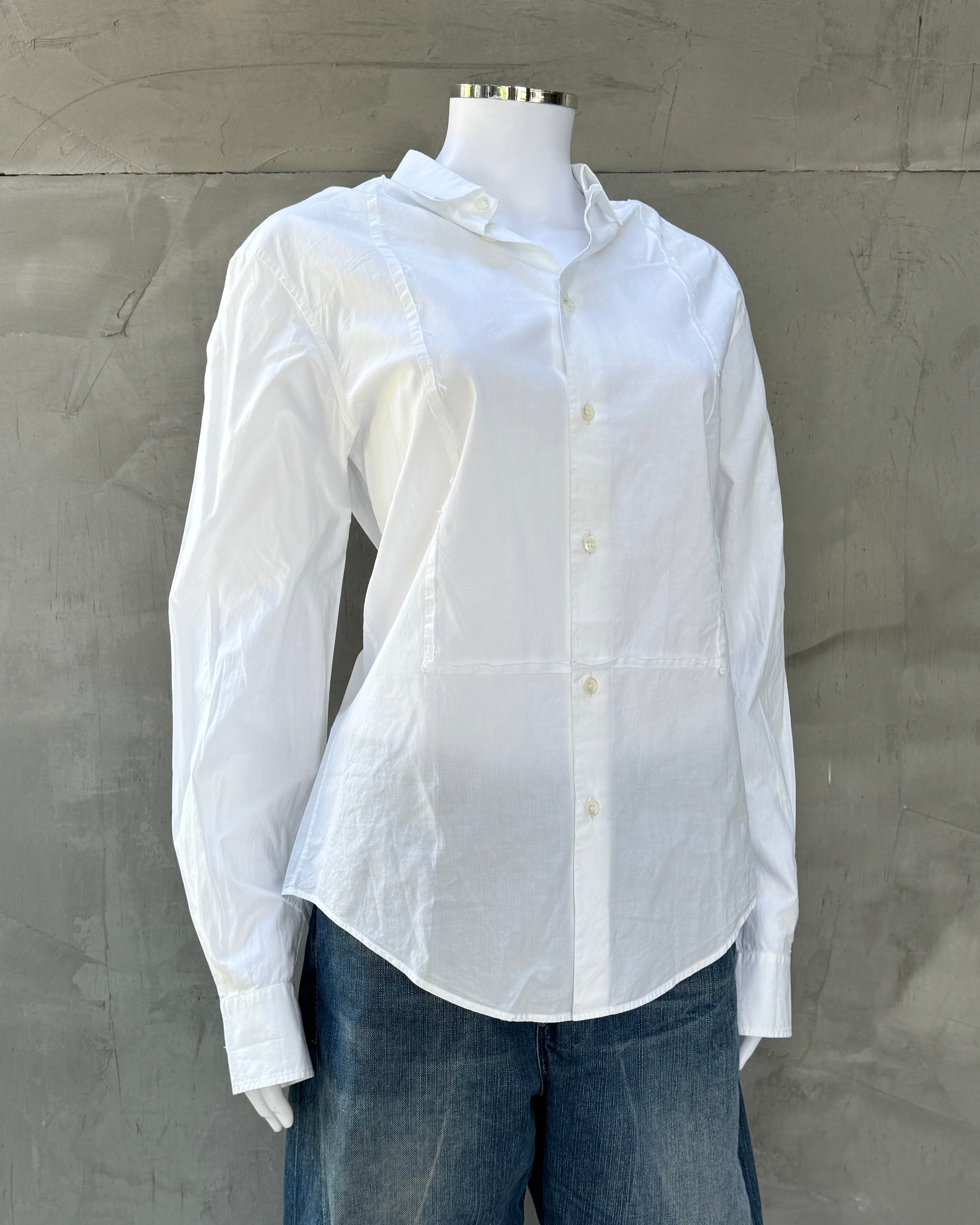 Maison Margiela White Distressed Shirt - S