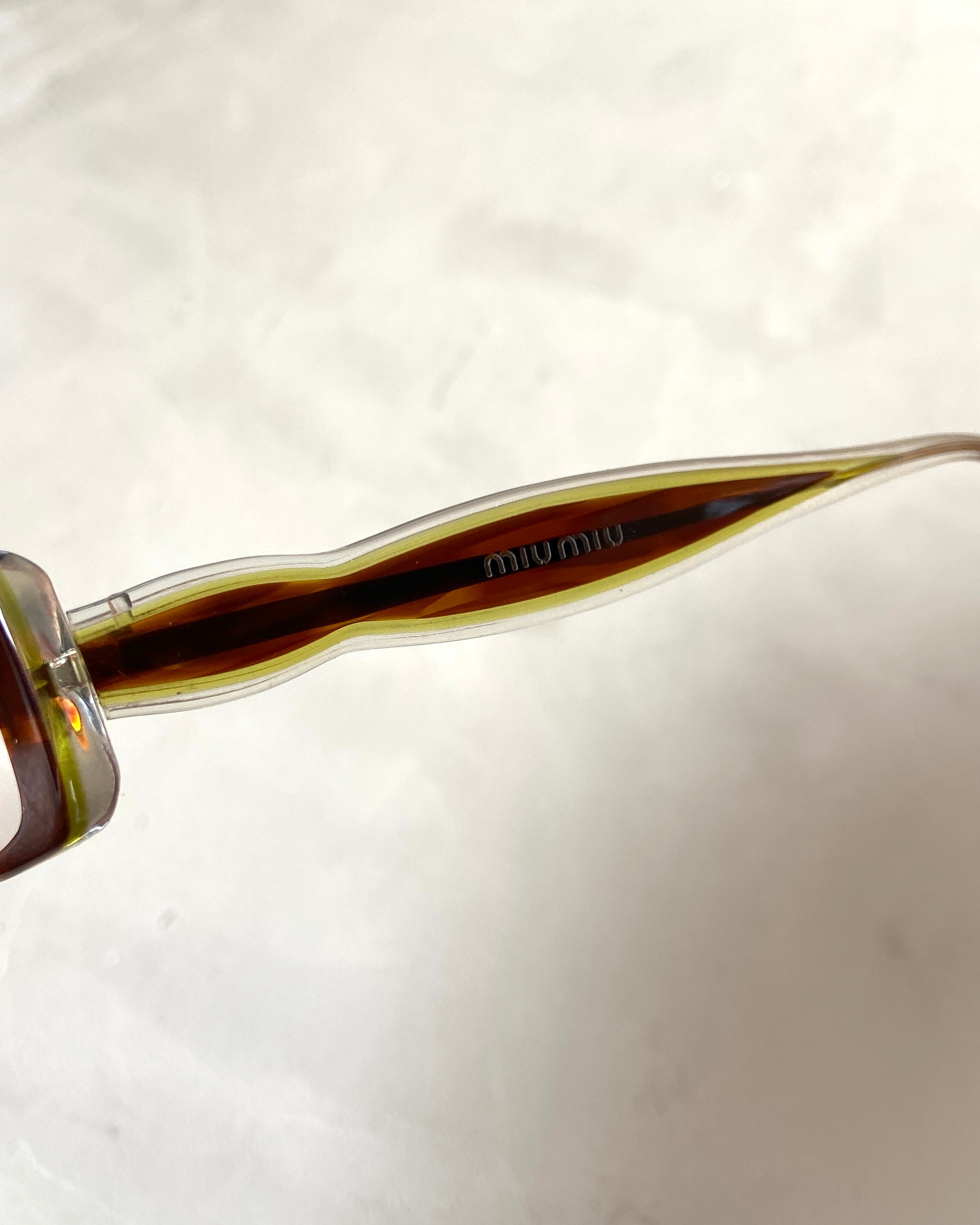 MIU MIU 90'S BAYONETTA GLASSES