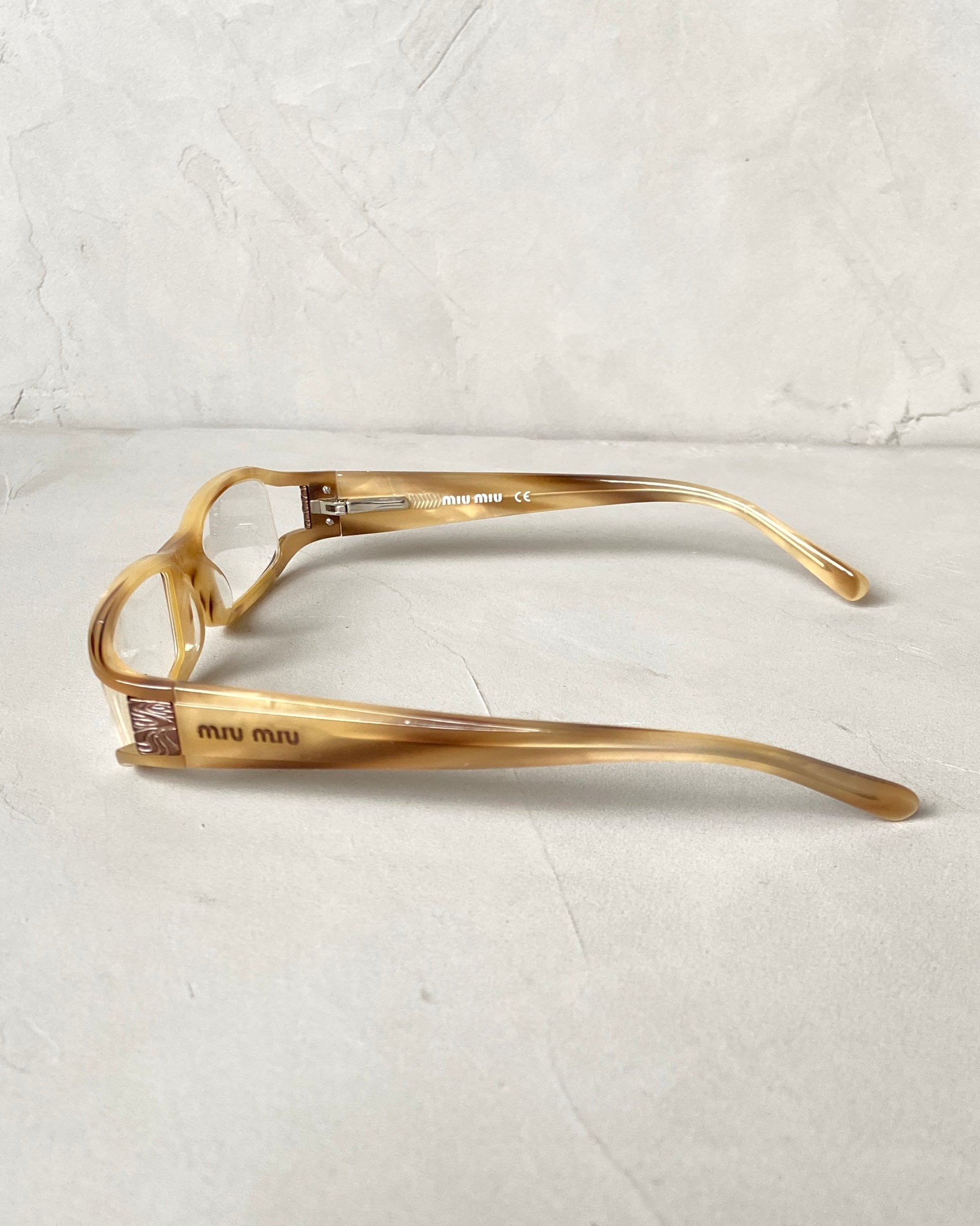 MIU MIU 90'S BAYONETTA GLASSES