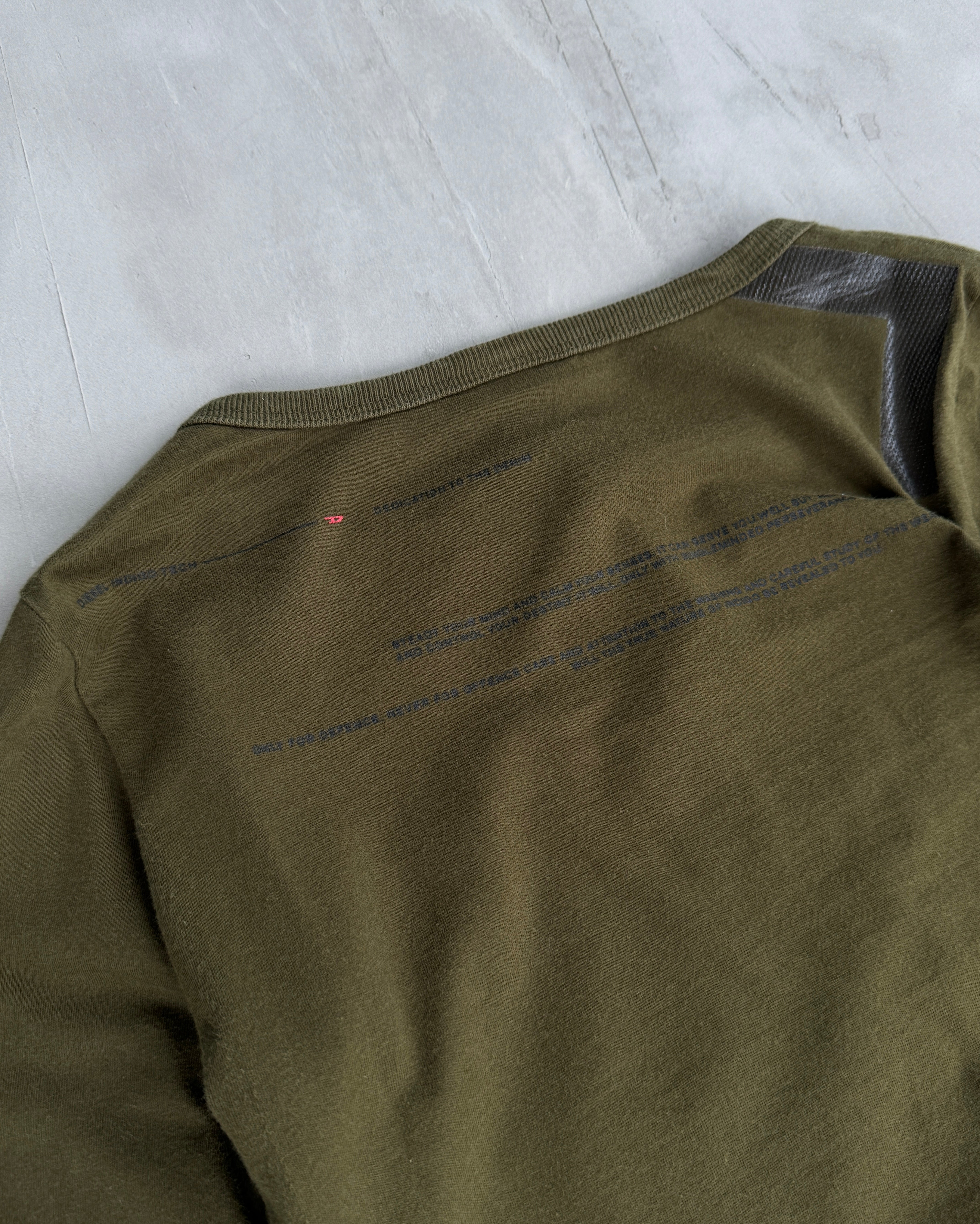 DIESEL 2000'S LONG SLEEVE TEE - S