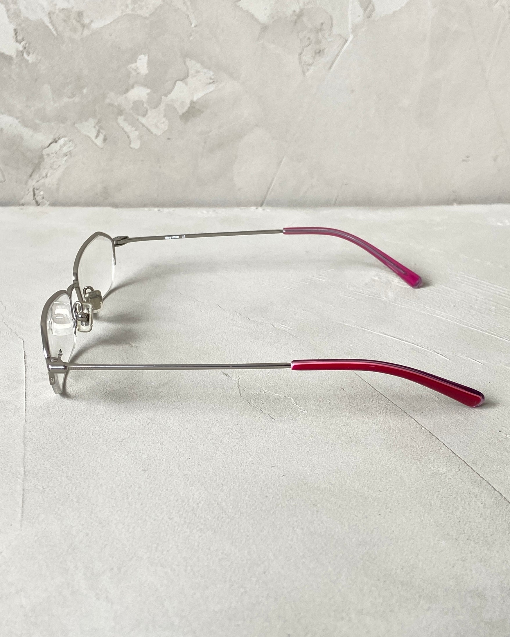 MIU MIU 90'S BAYONETTA GLASSES