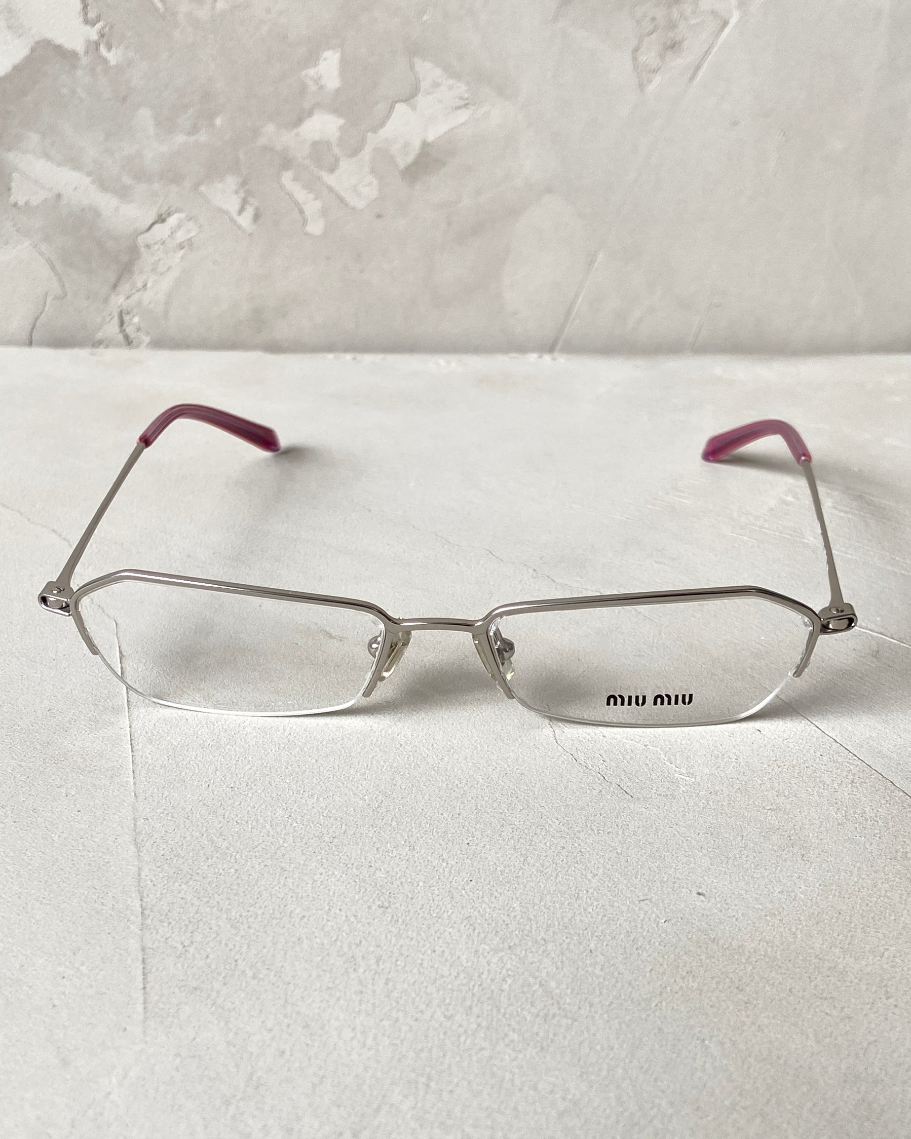 MIU MIU 90'S BAYONETTA GLASSES