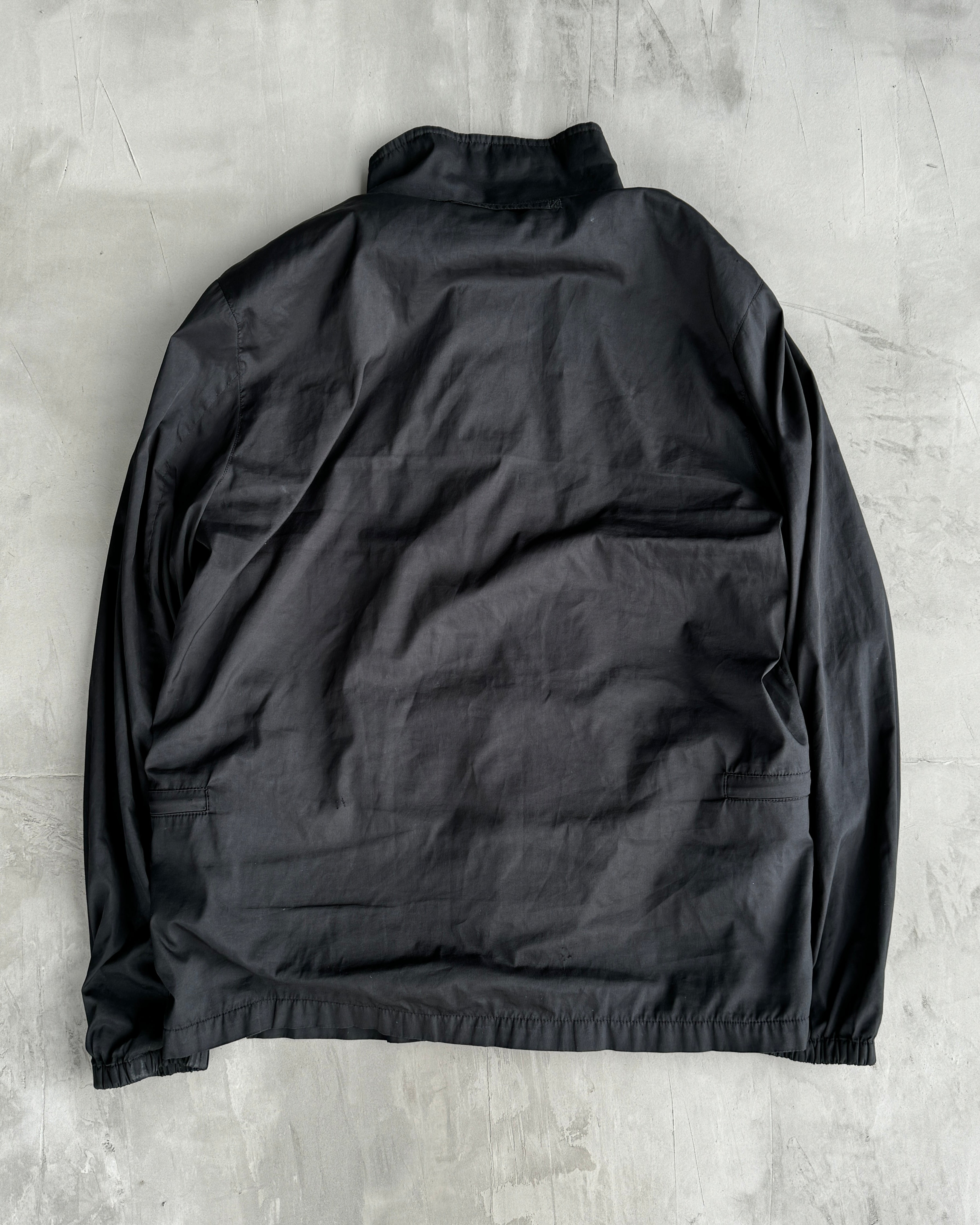 PRADA 2-IN-1 TRANSFORMABLE NYLON JACKET - XL