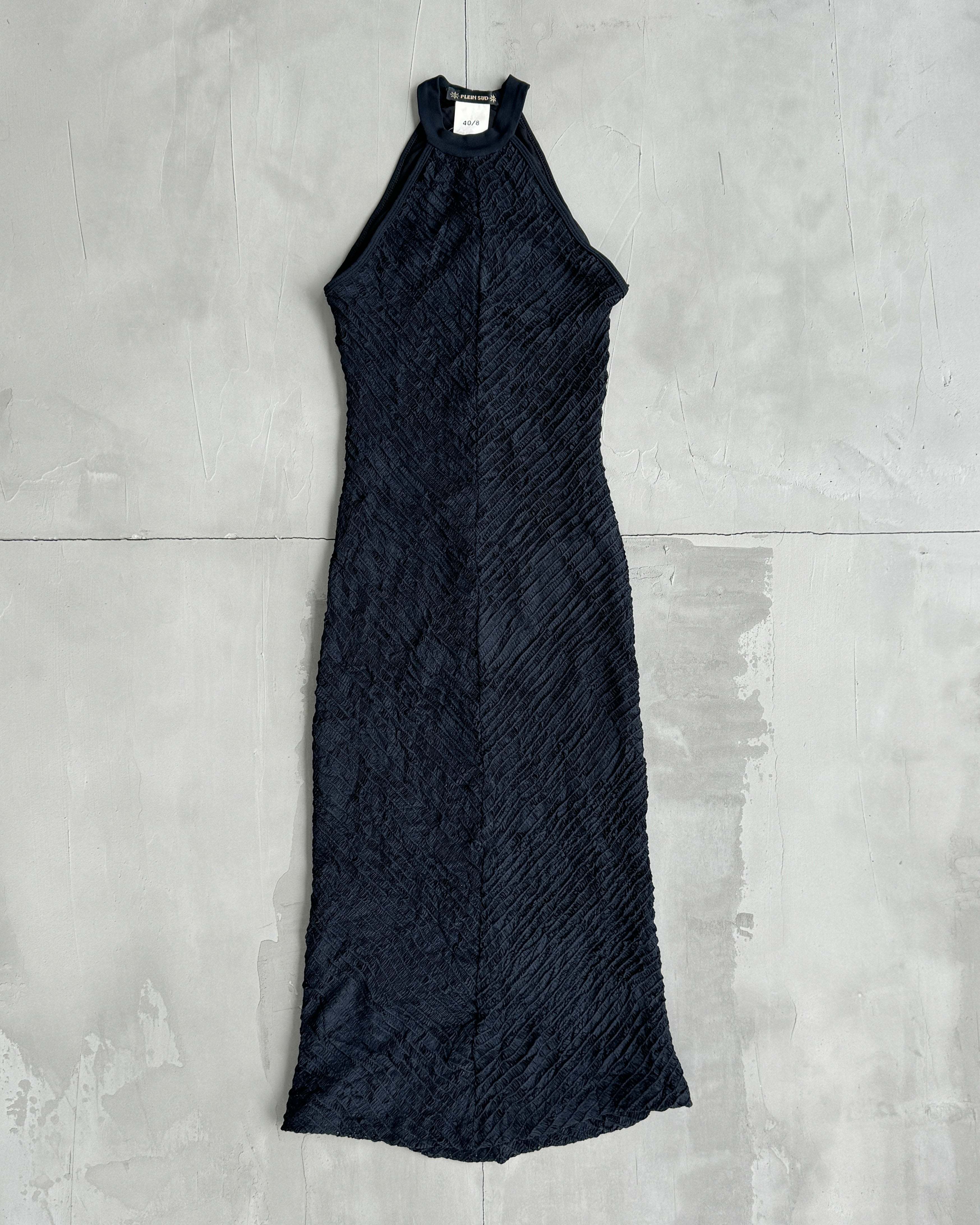 PLEIN SUD LACE BLACK MAXI DRESS - S