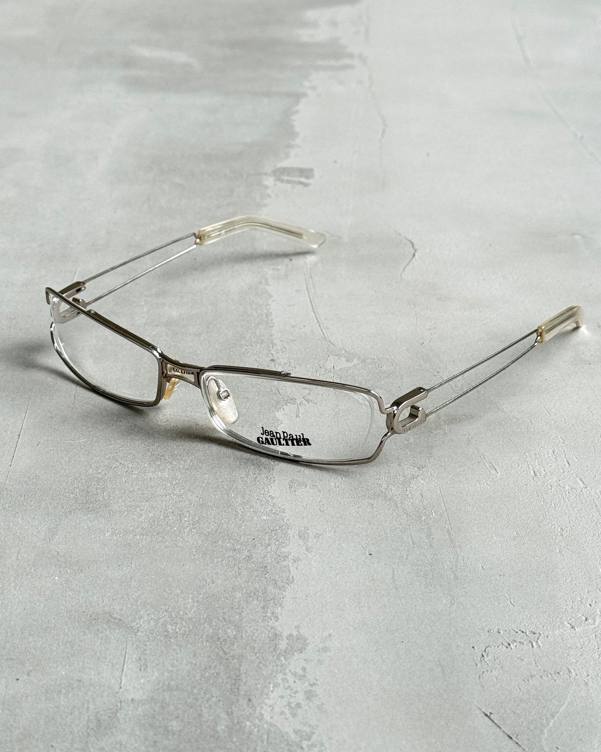 JEAN PAUL GAULTIER JPG CLEAR LENS BAYONETTA EYE GLASSES