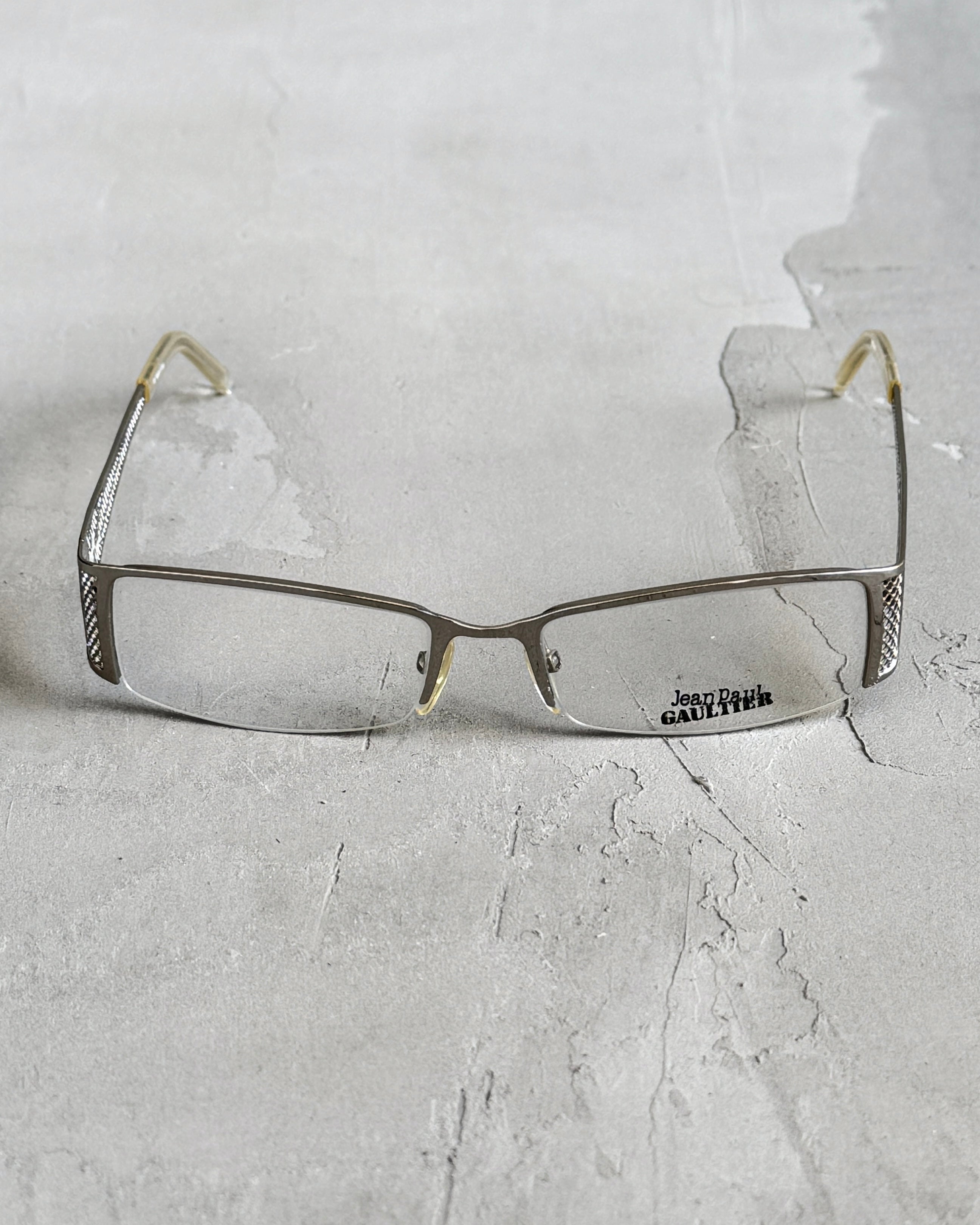 JEAN PAUL GAULTIER JPG CLEAR LENS BAYONETTA EYE GLASSES