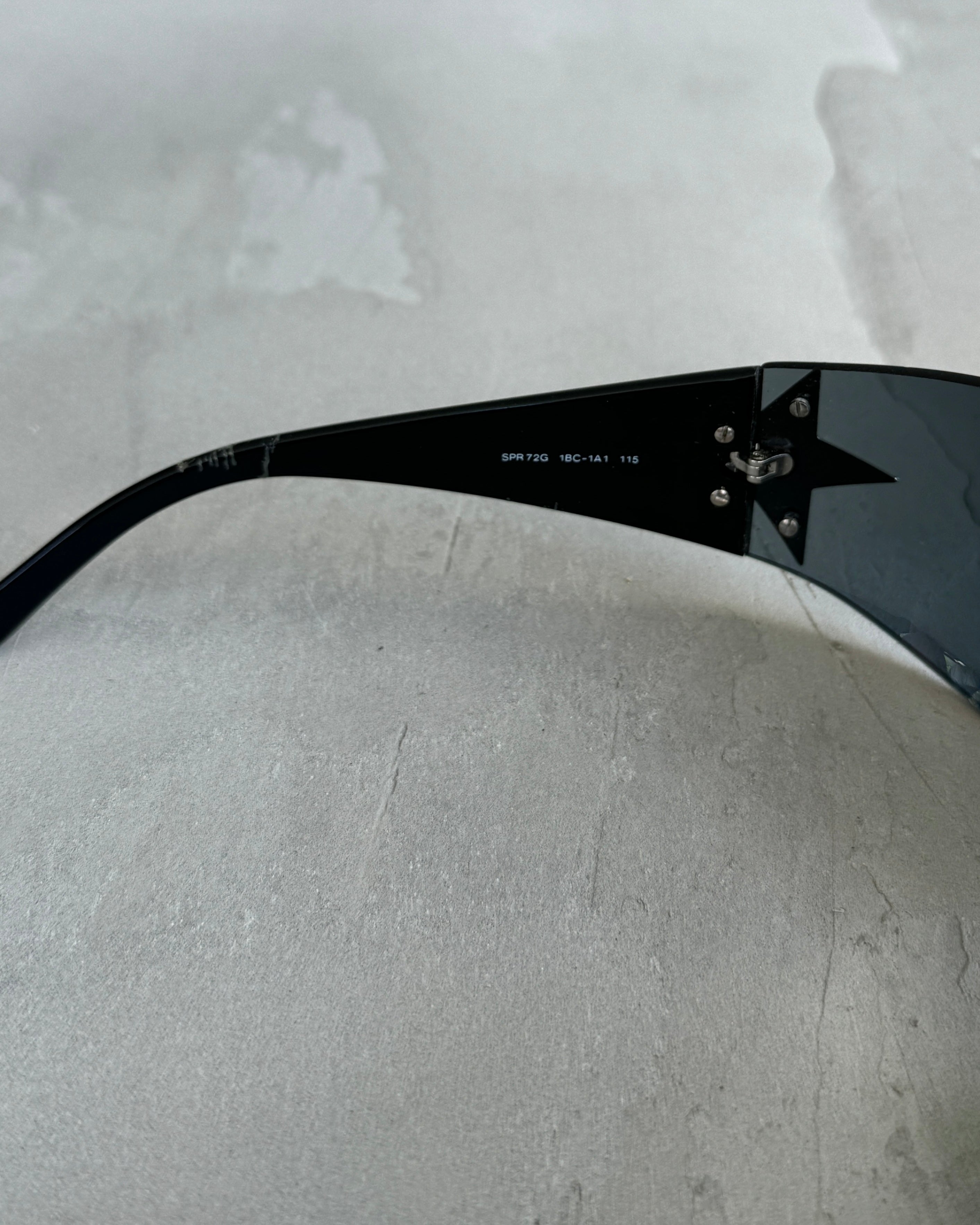 PRADA WRAP AROUND STAR SUNGLASSES