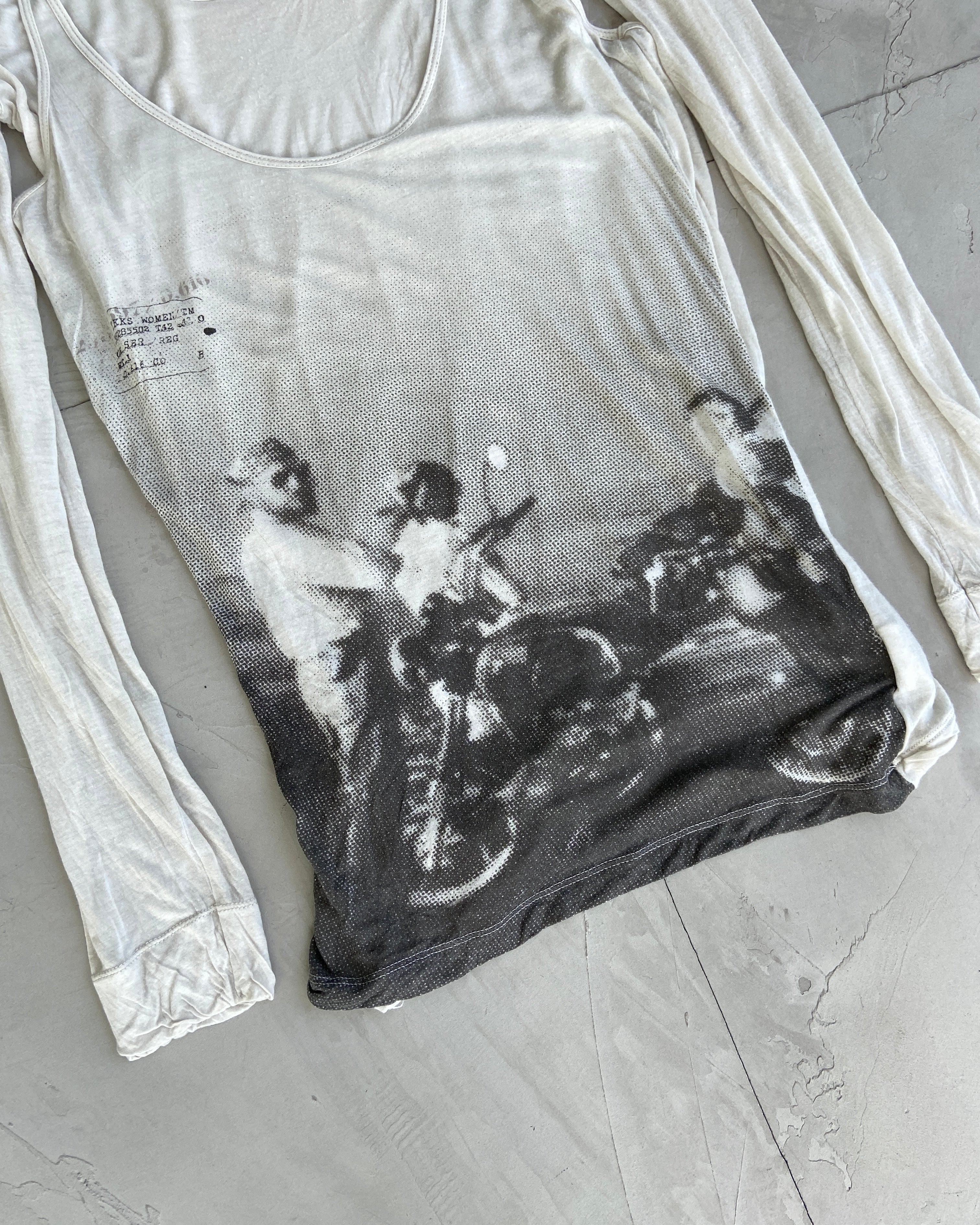 IKKS 'MOTO' GRAPHIC VEST & TOP SET