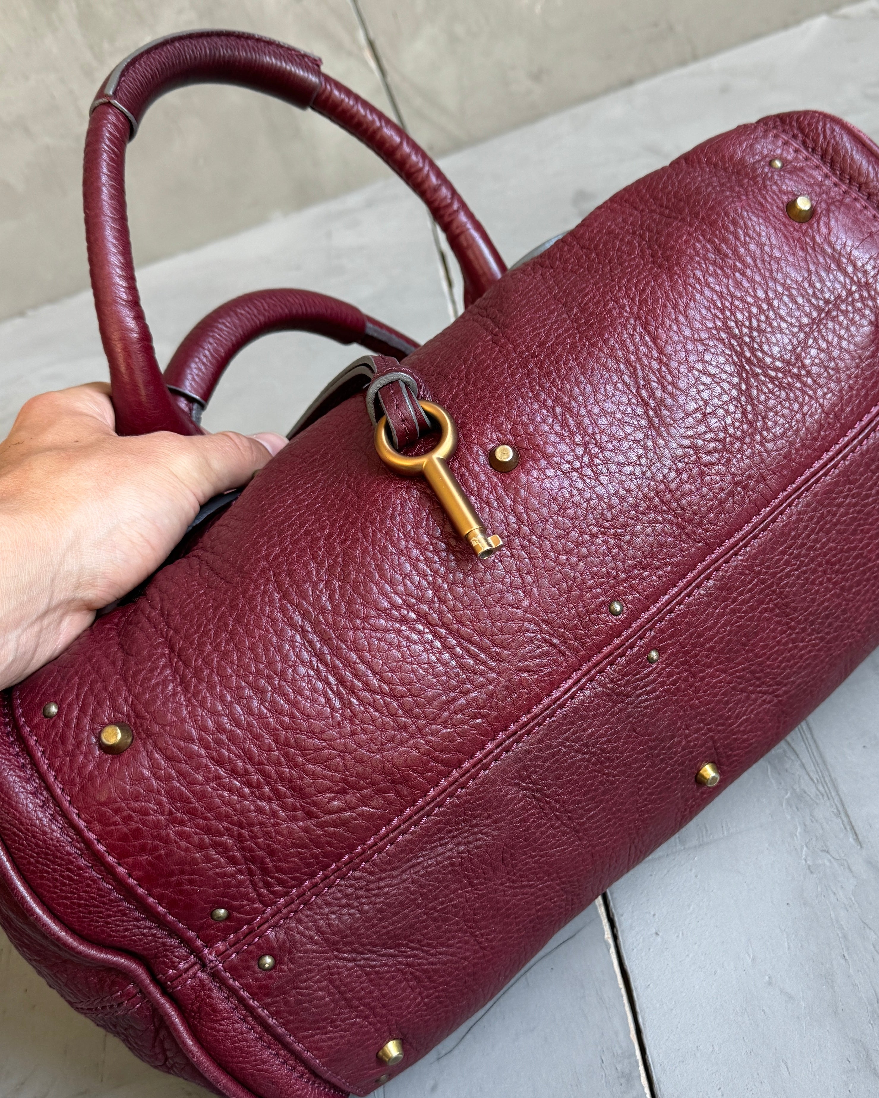 Chloe by Phoebe Philo SS05 Red Paddington Bag