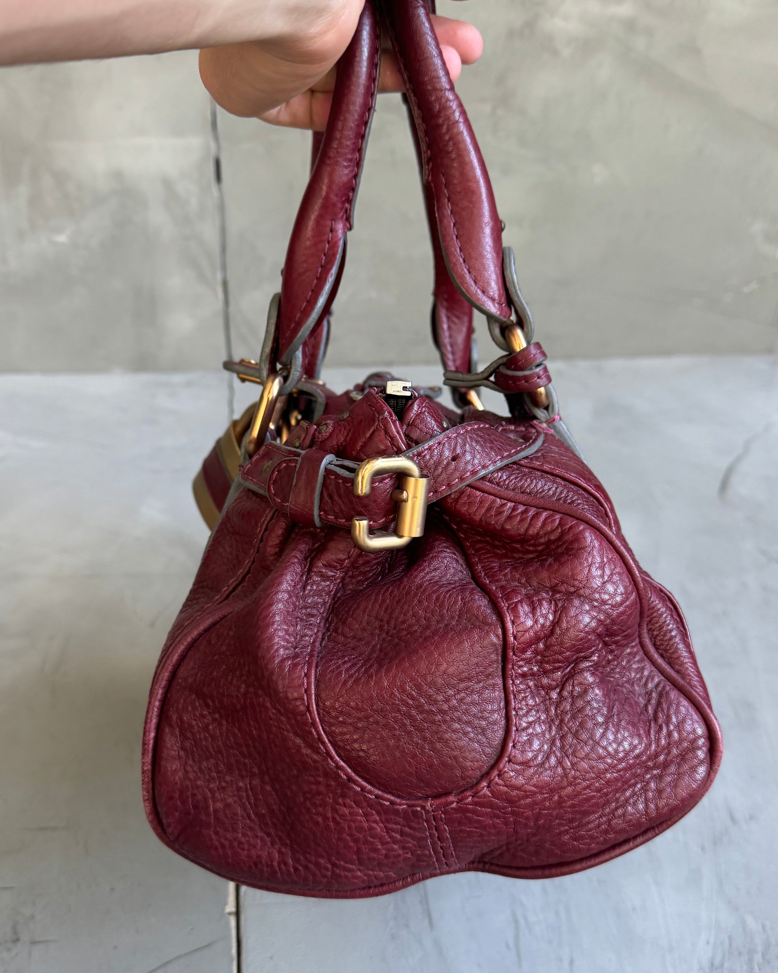 Chloe by Phoebe Philo SS05 Red Paddington Bag