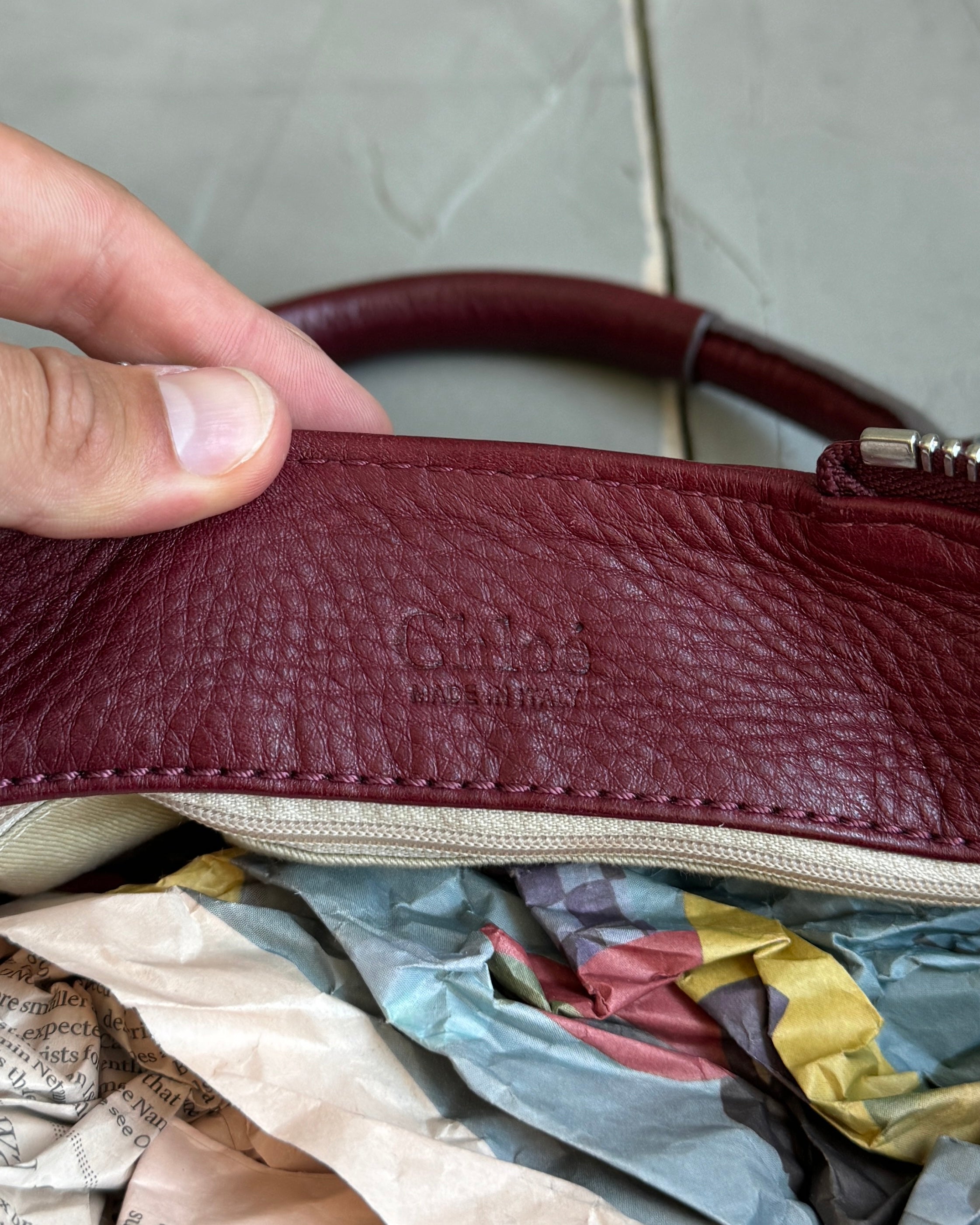 Chloe by Phoebe Philo SS05 Red Paddington Bag