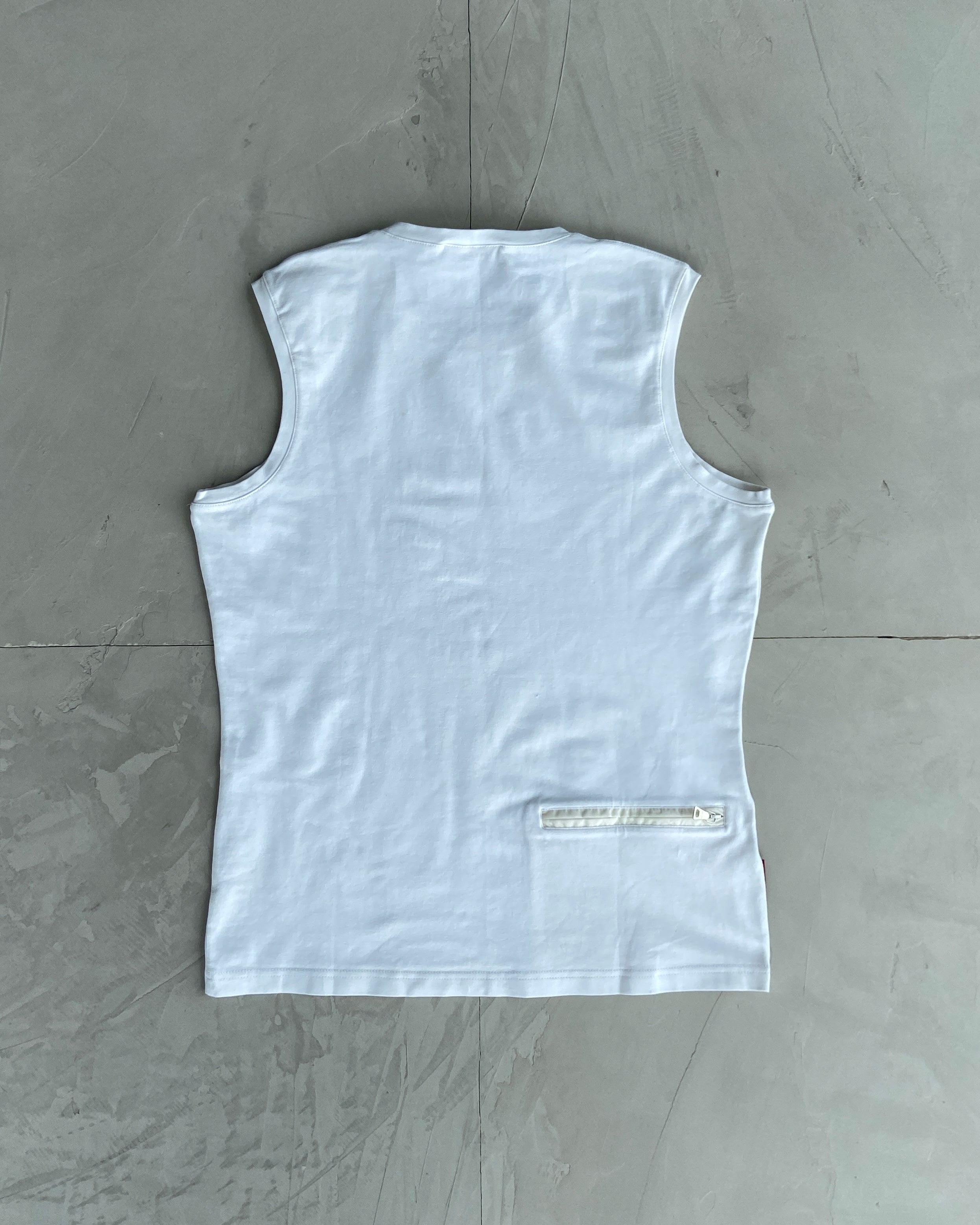 PRADA SPORT FW1999 BACK POCKET VEST TOP - M