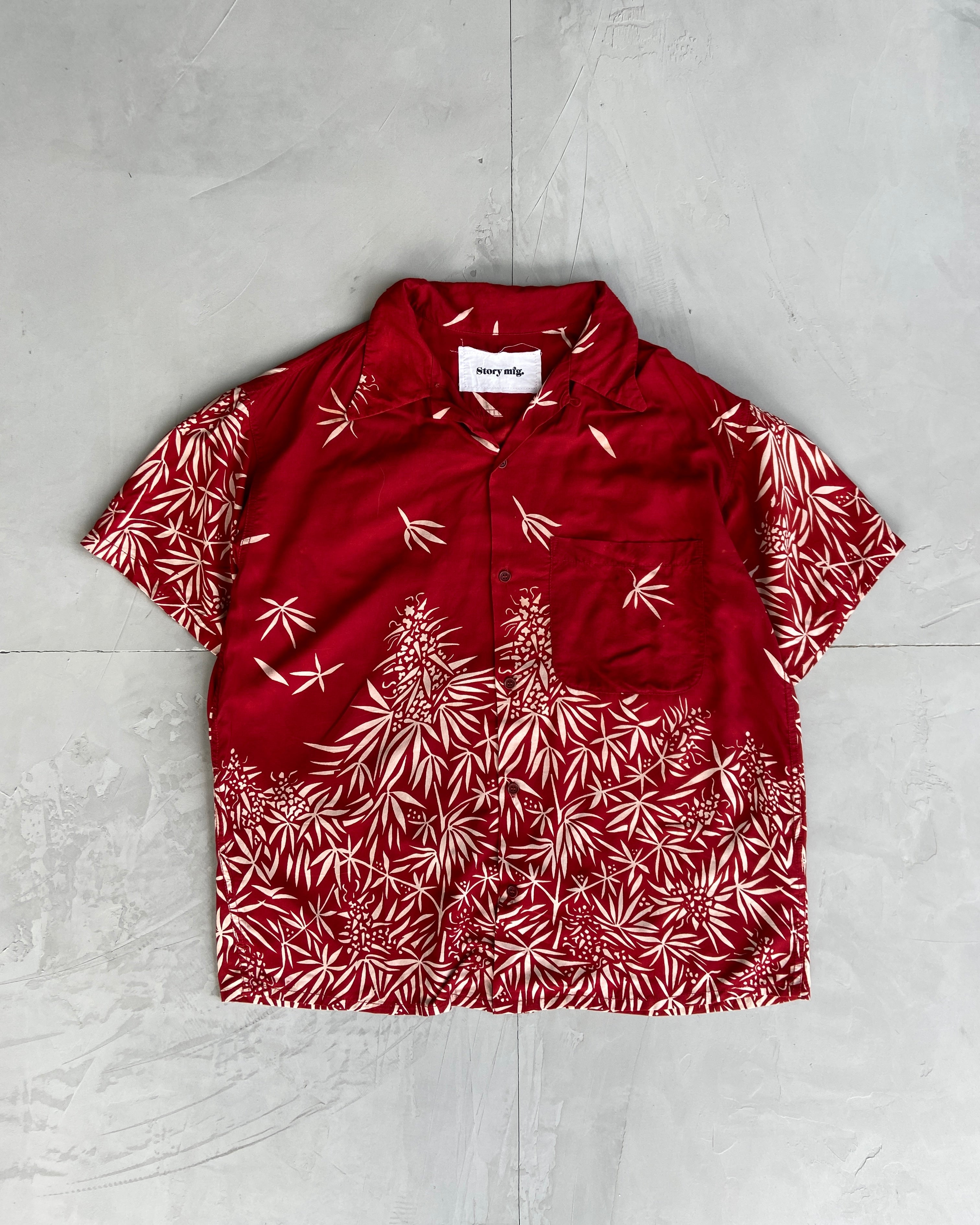 STORY MFG ORGANIC COTTON BATIK SHIRT - L