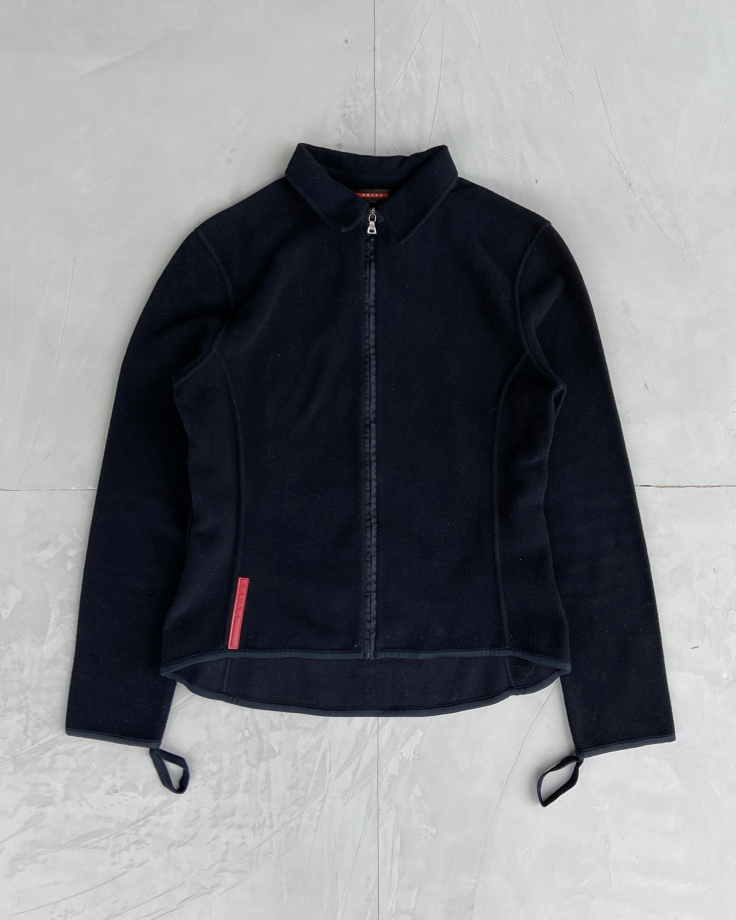 PRADA SPORT 2000'S FLEECE ZIP UP - M – BAD MOUTH*