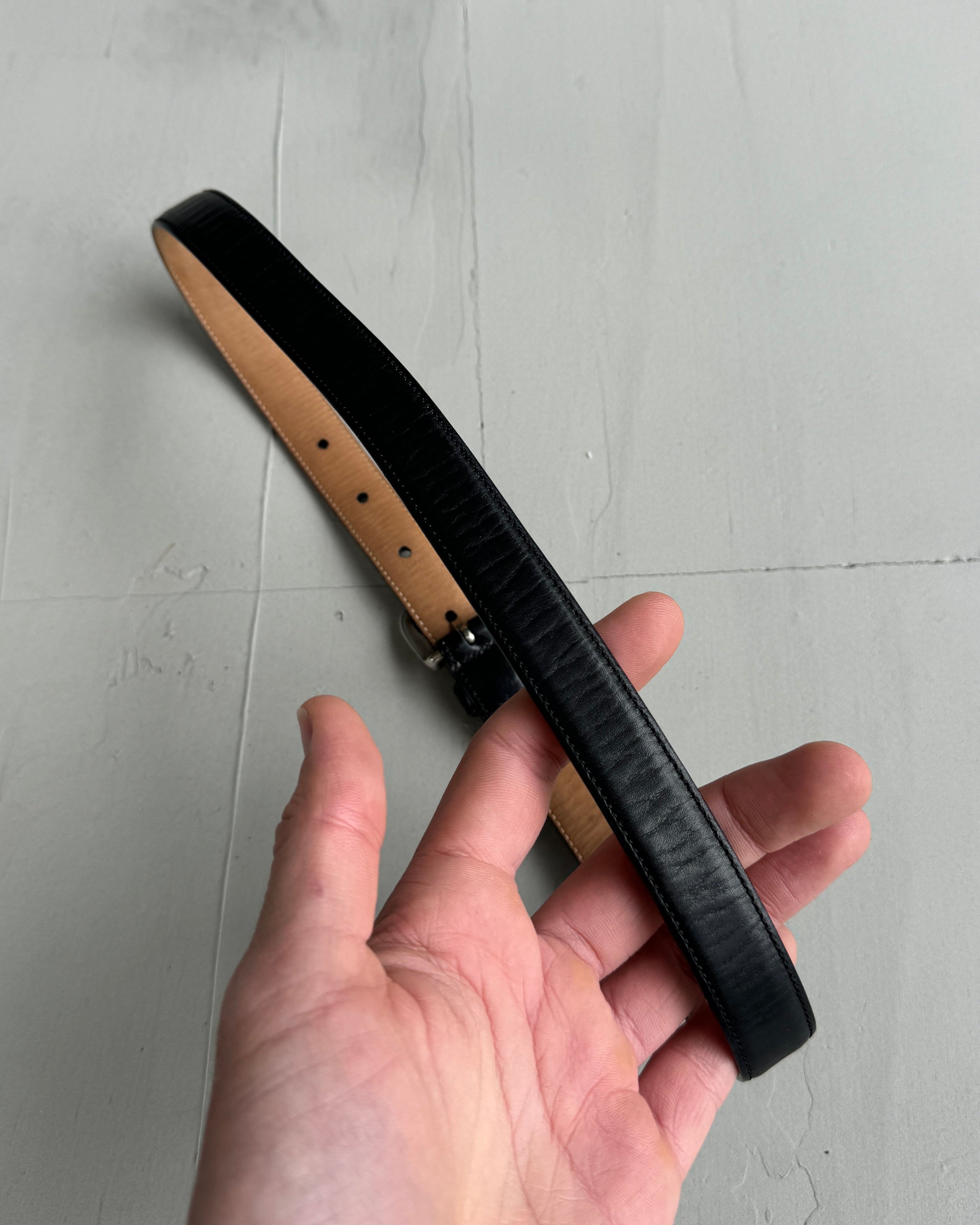 Giorgio Armani Small Leather Belt - XS