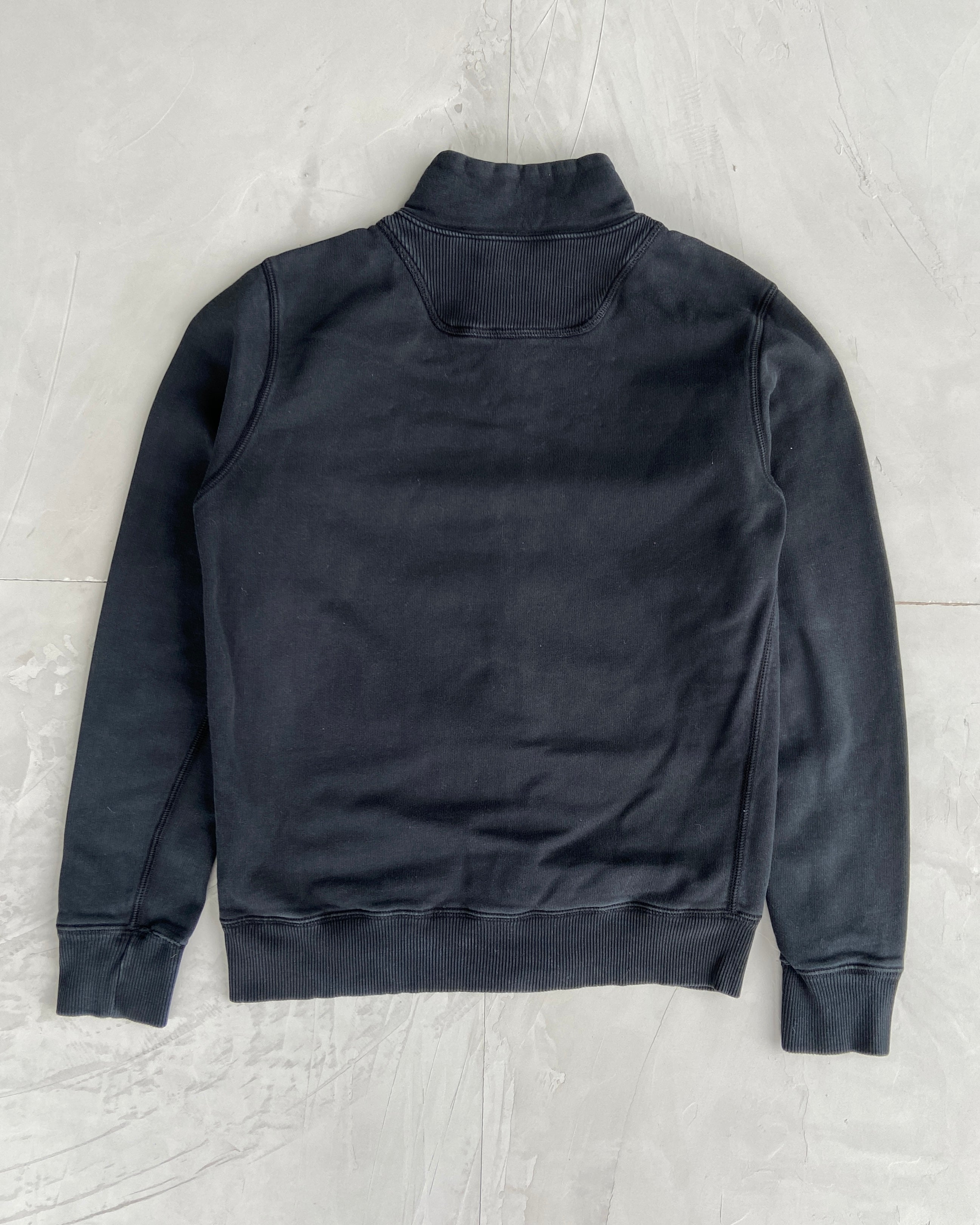 DIESEL 2000'S LOGO ZIP UP SWEATSHIRT - S