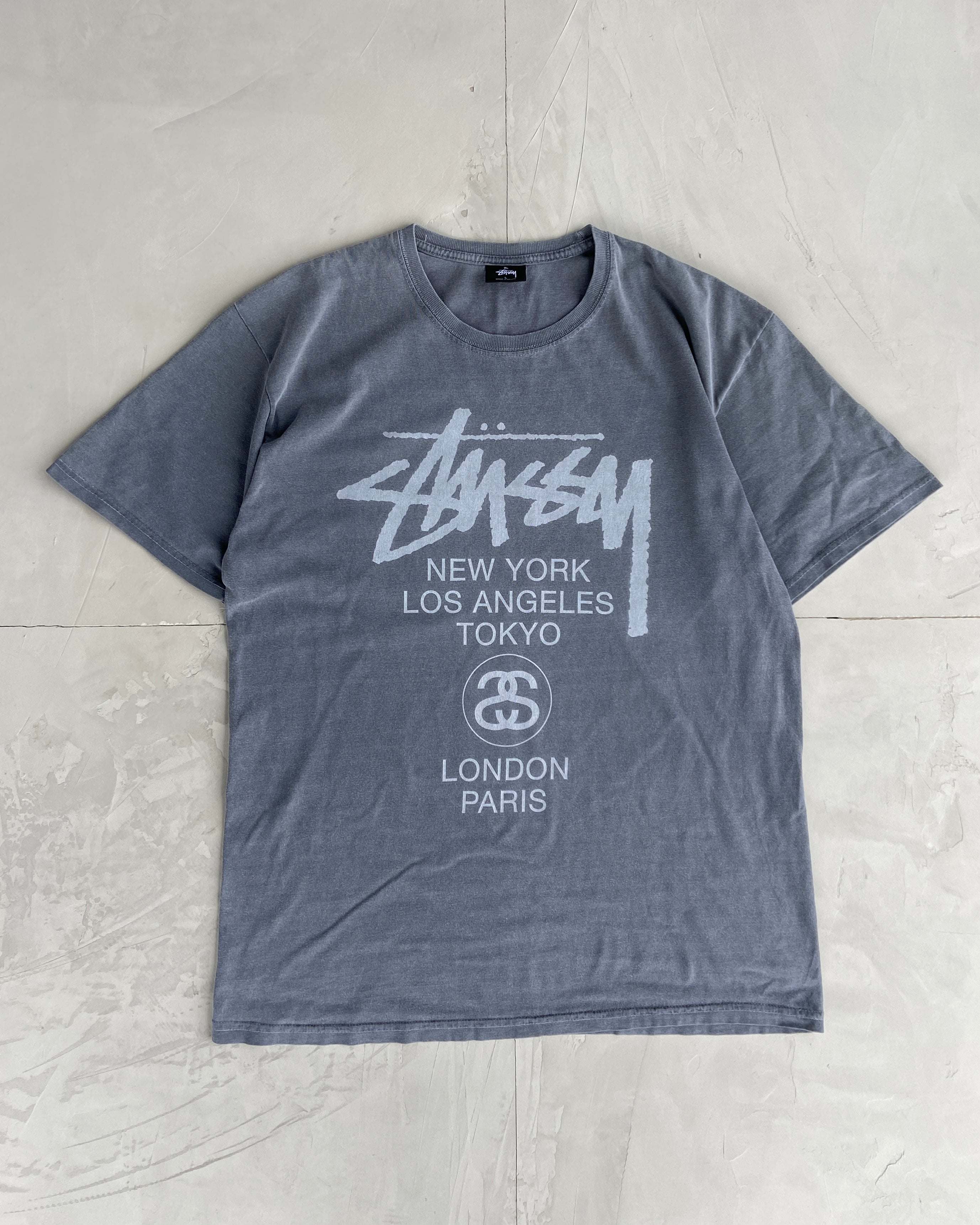 STUSSY WORLD TOUR TEE - XL