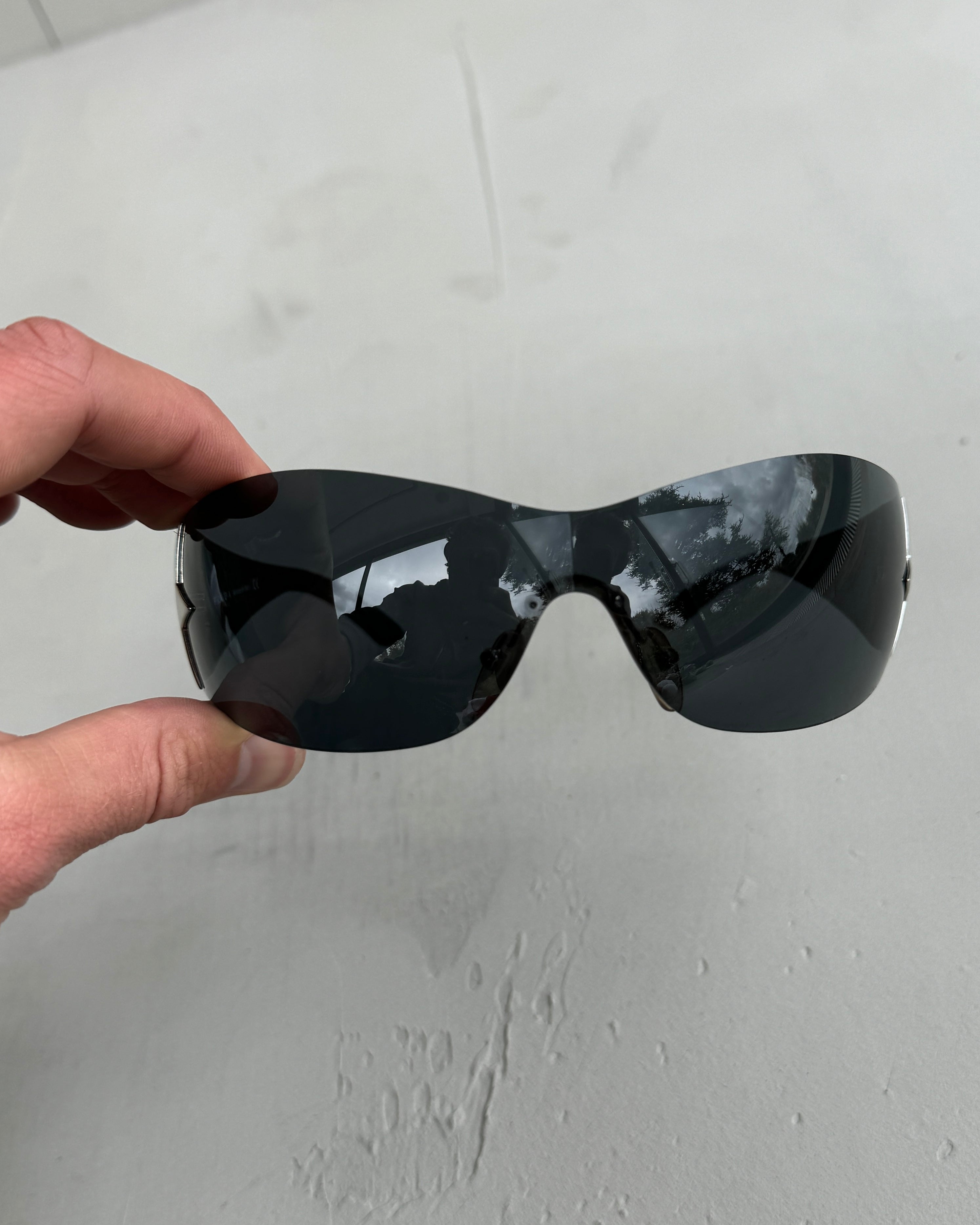 PRADA WRAP AROUND STAR SUNGLASSES