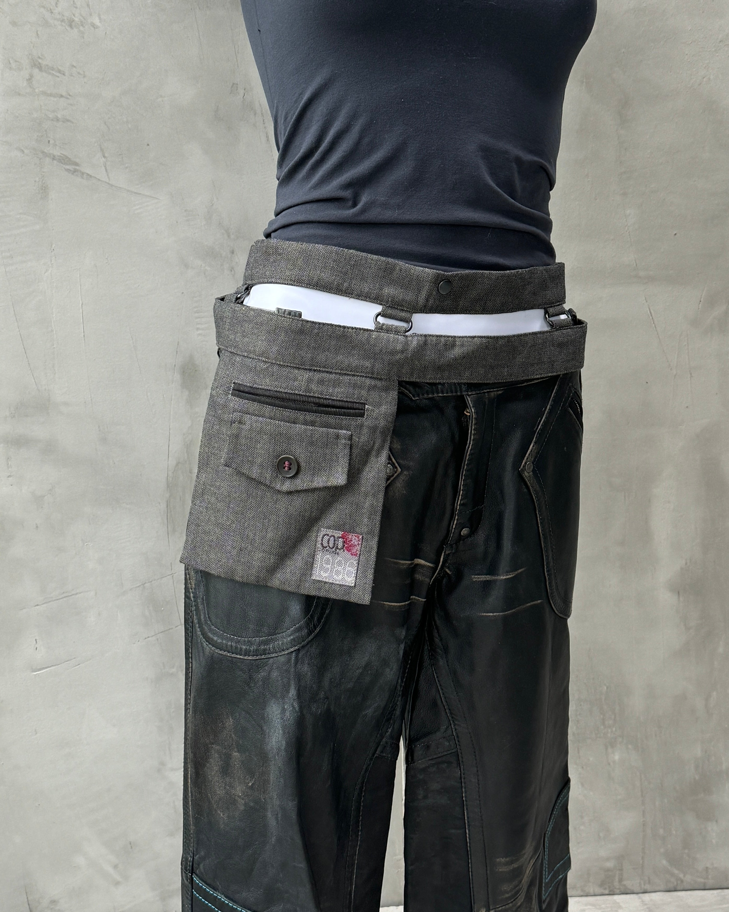 COP COPINE FABRIC POCKET BELT - M