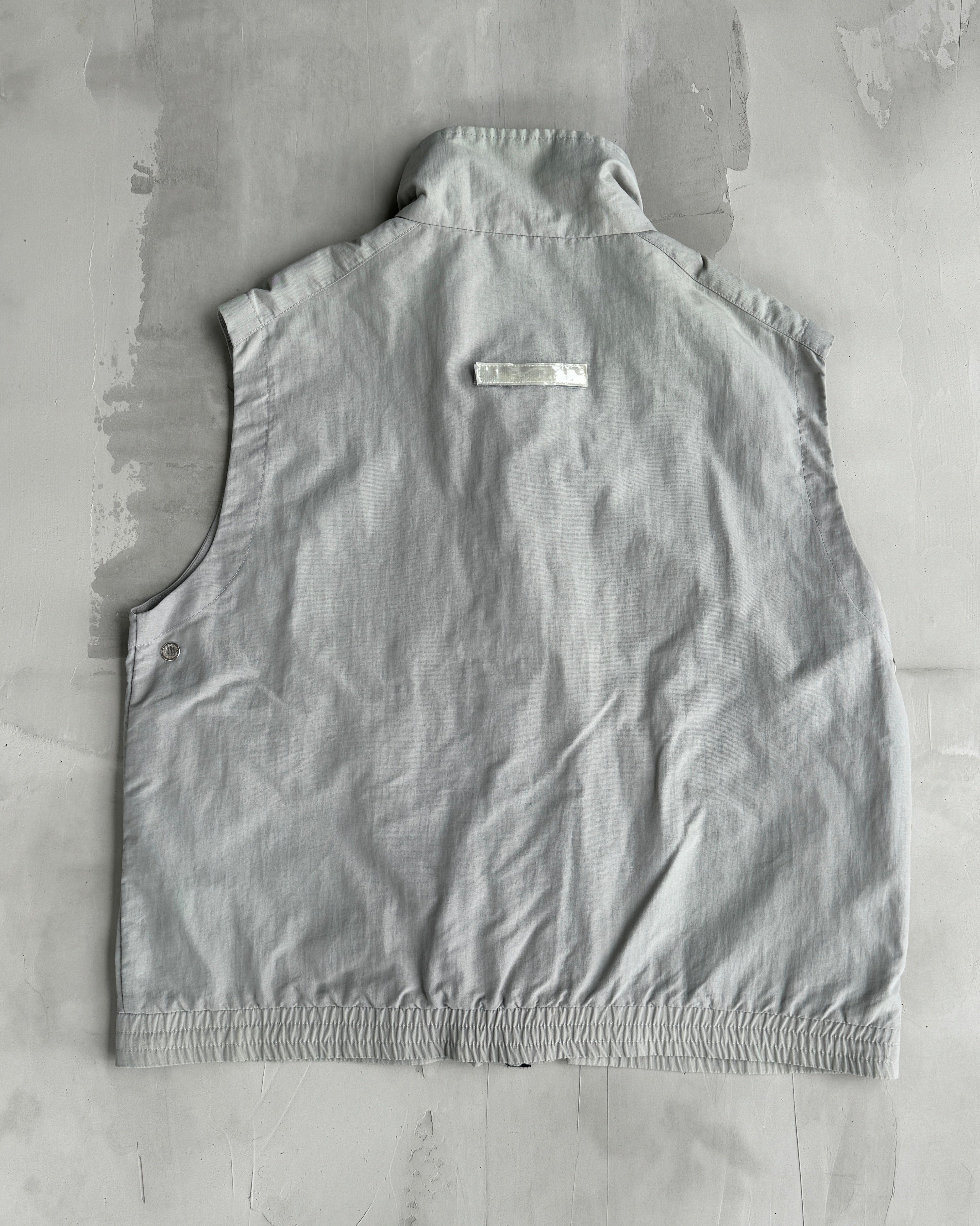 PRADA LUNA ROSSA WAISTCOAT JACKET - L