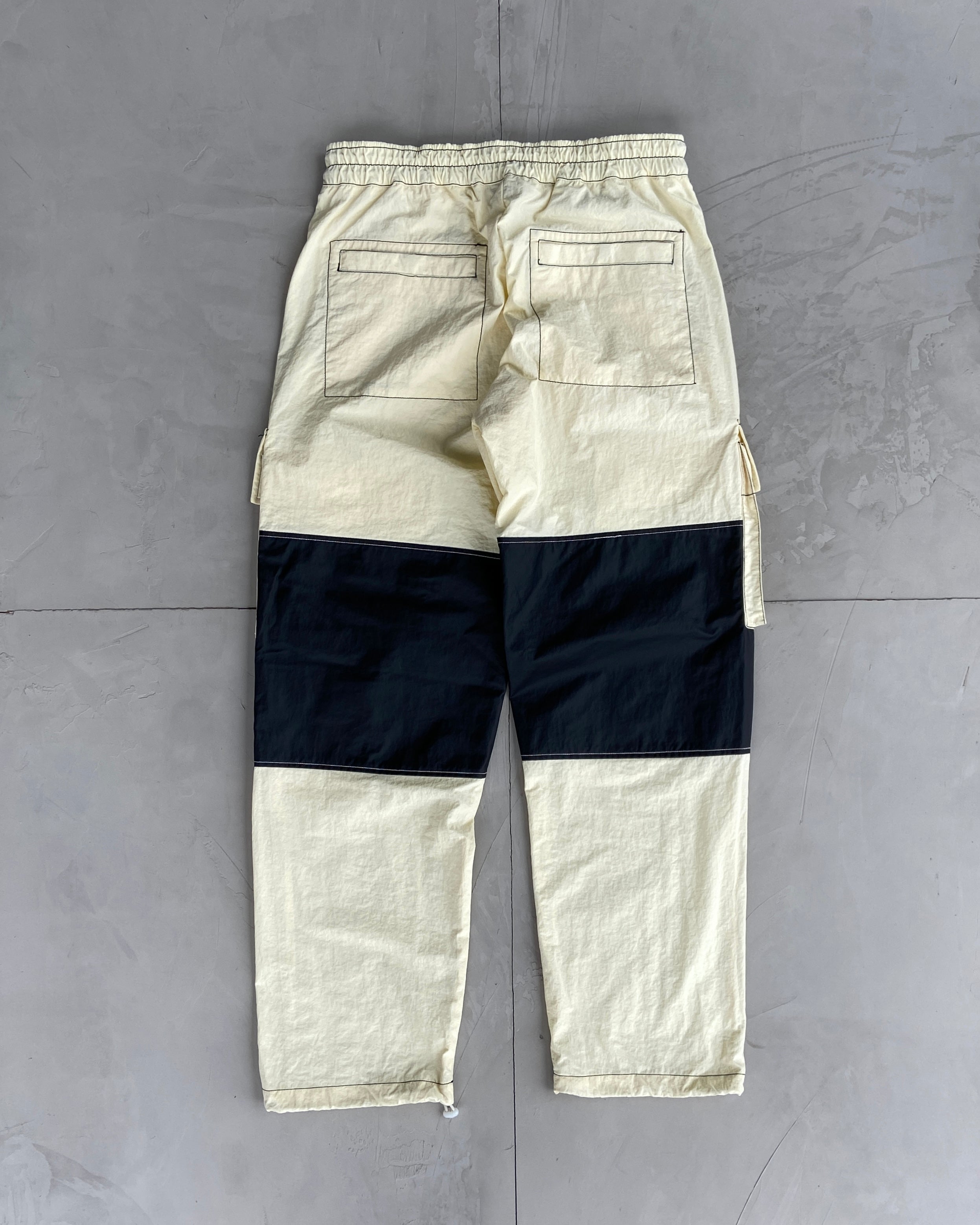 DIESEL AW22 NYLON CARGO TROUSERS - W32"