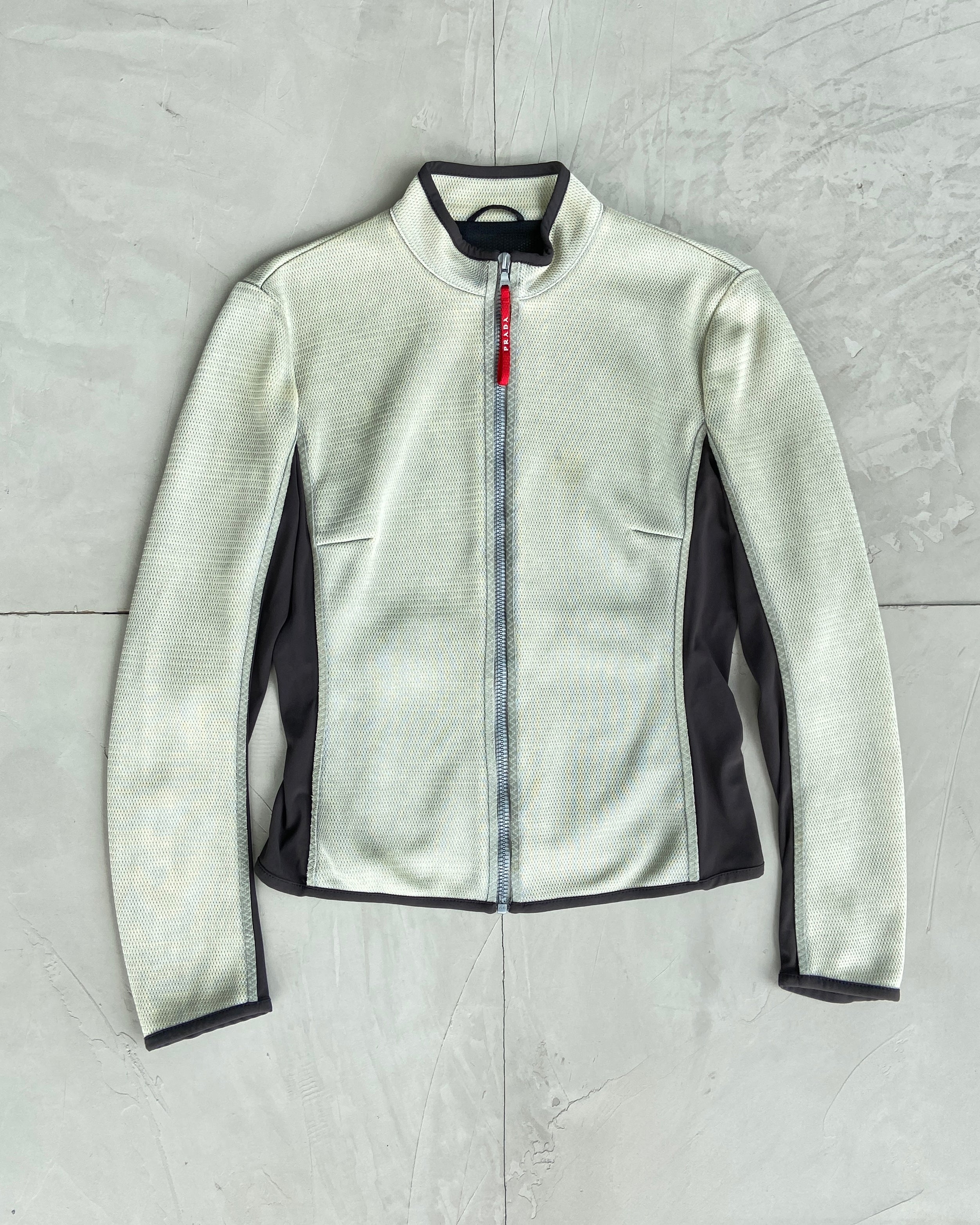 PRADA SPORT SS2000 NYLON ZIP UP JACKET - M