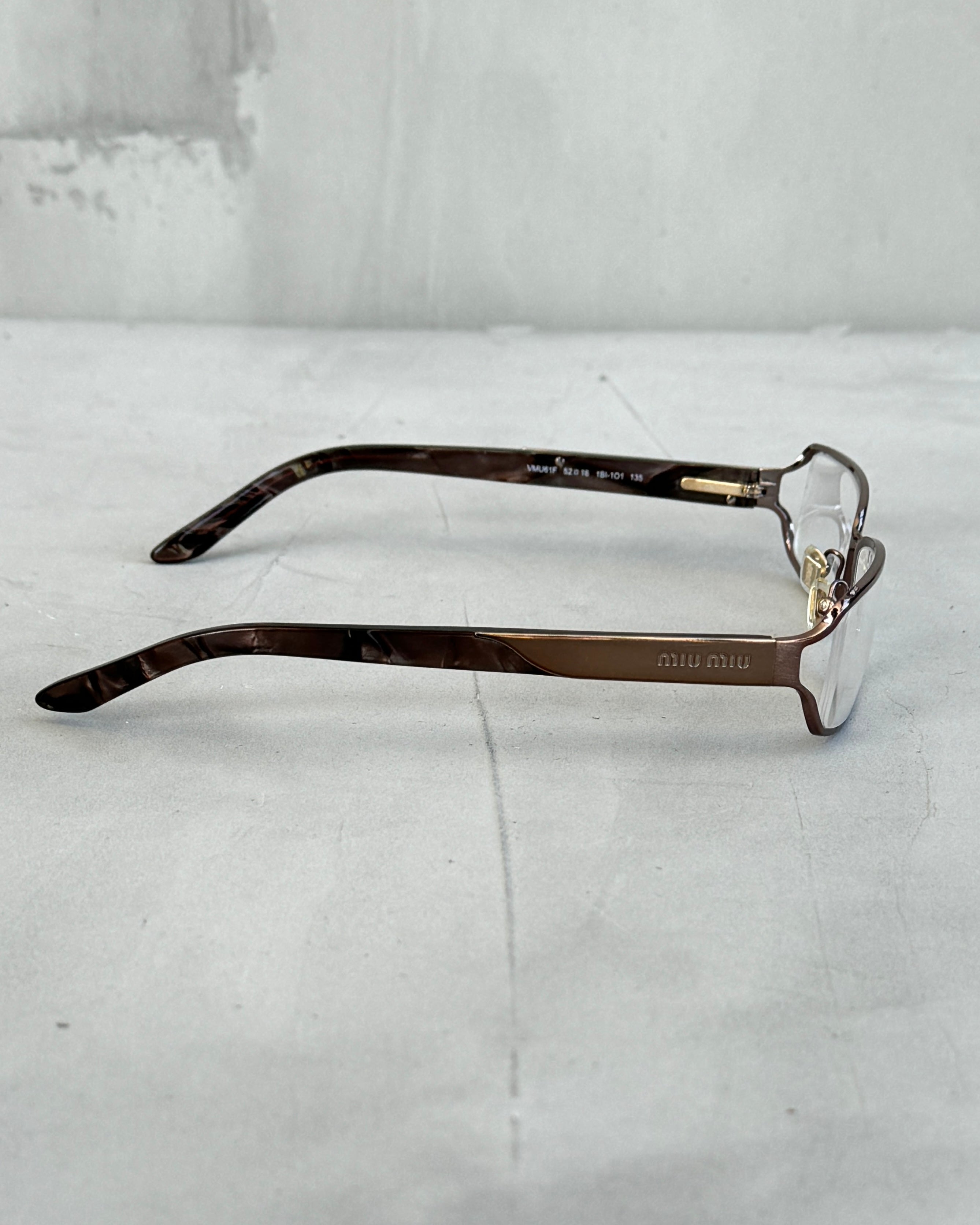 MIU MIU 90'S BAYONETTA GLASSES