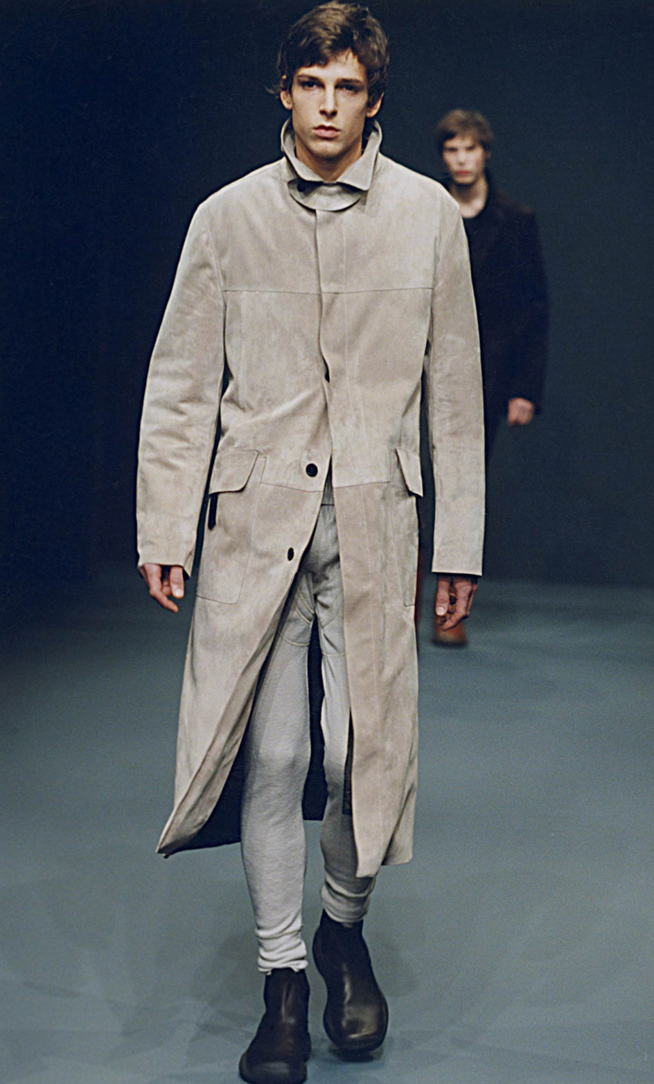 PRADA AW99 VIBRAM LEATHER BOOTS - EU 41 / UK 7.5