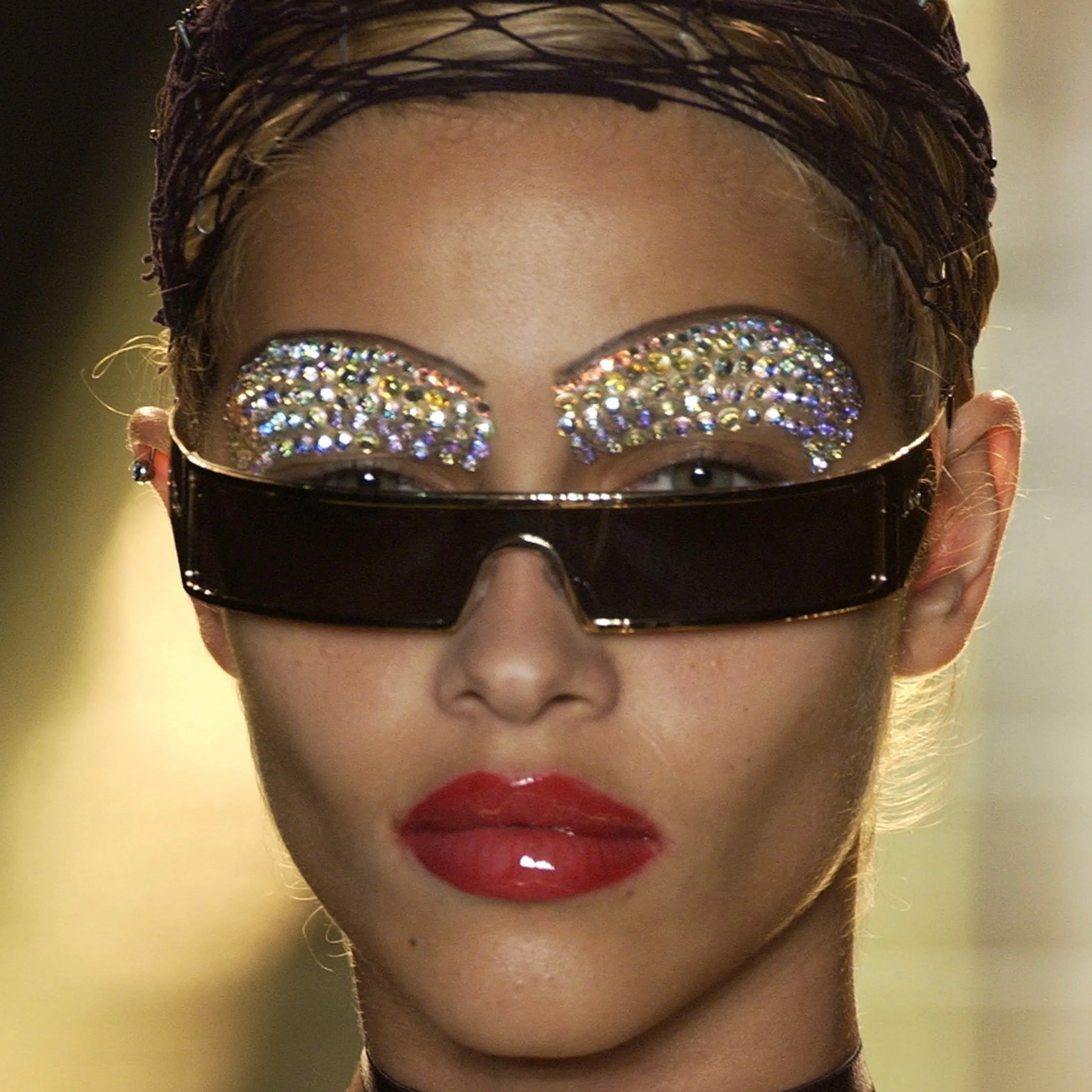 SS03 DIOR PUNK CHROME SUNGLASSES