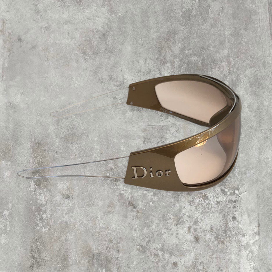 90’s Dior Wrap Visor Sunglasses