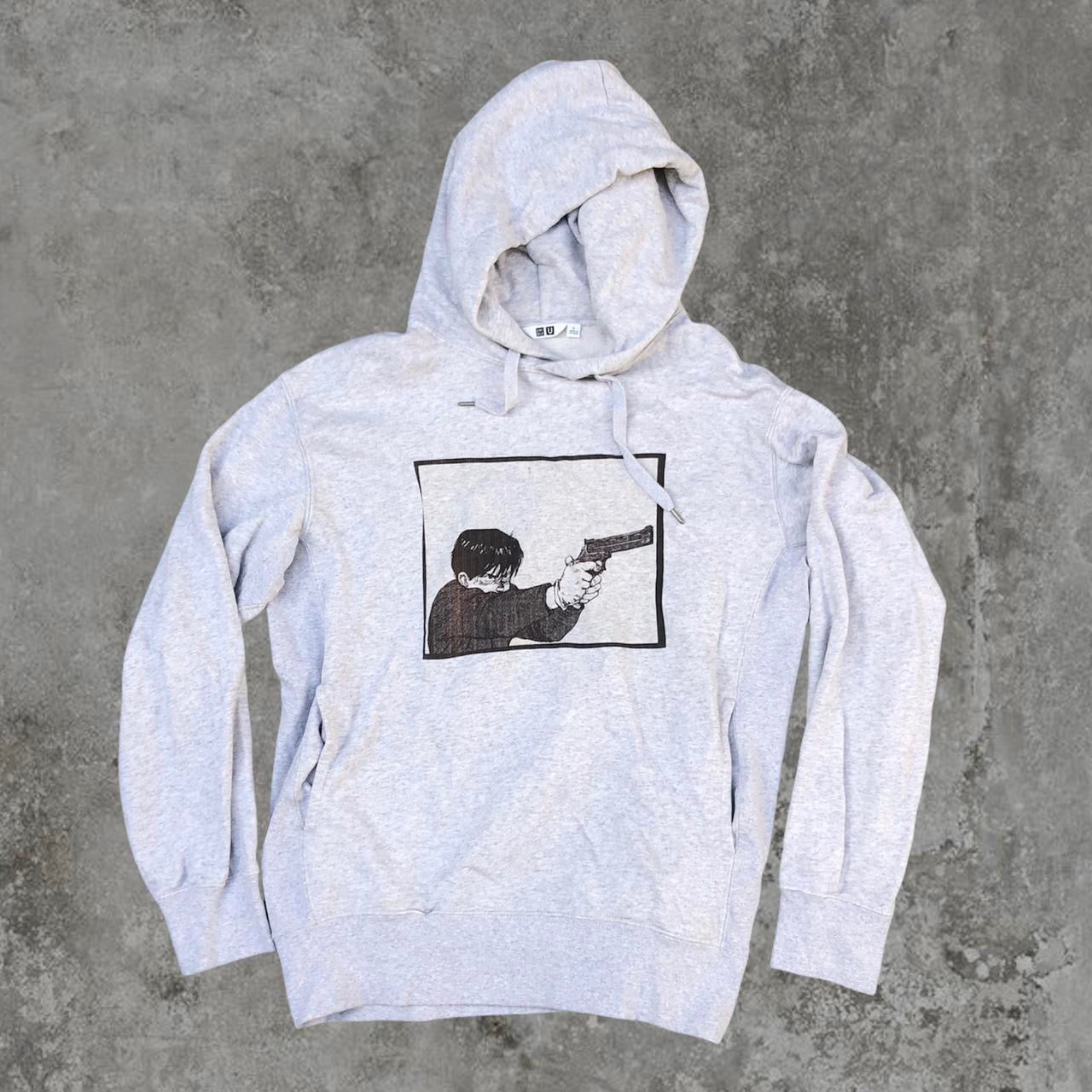 Pistol Anime Graphic Hoodie