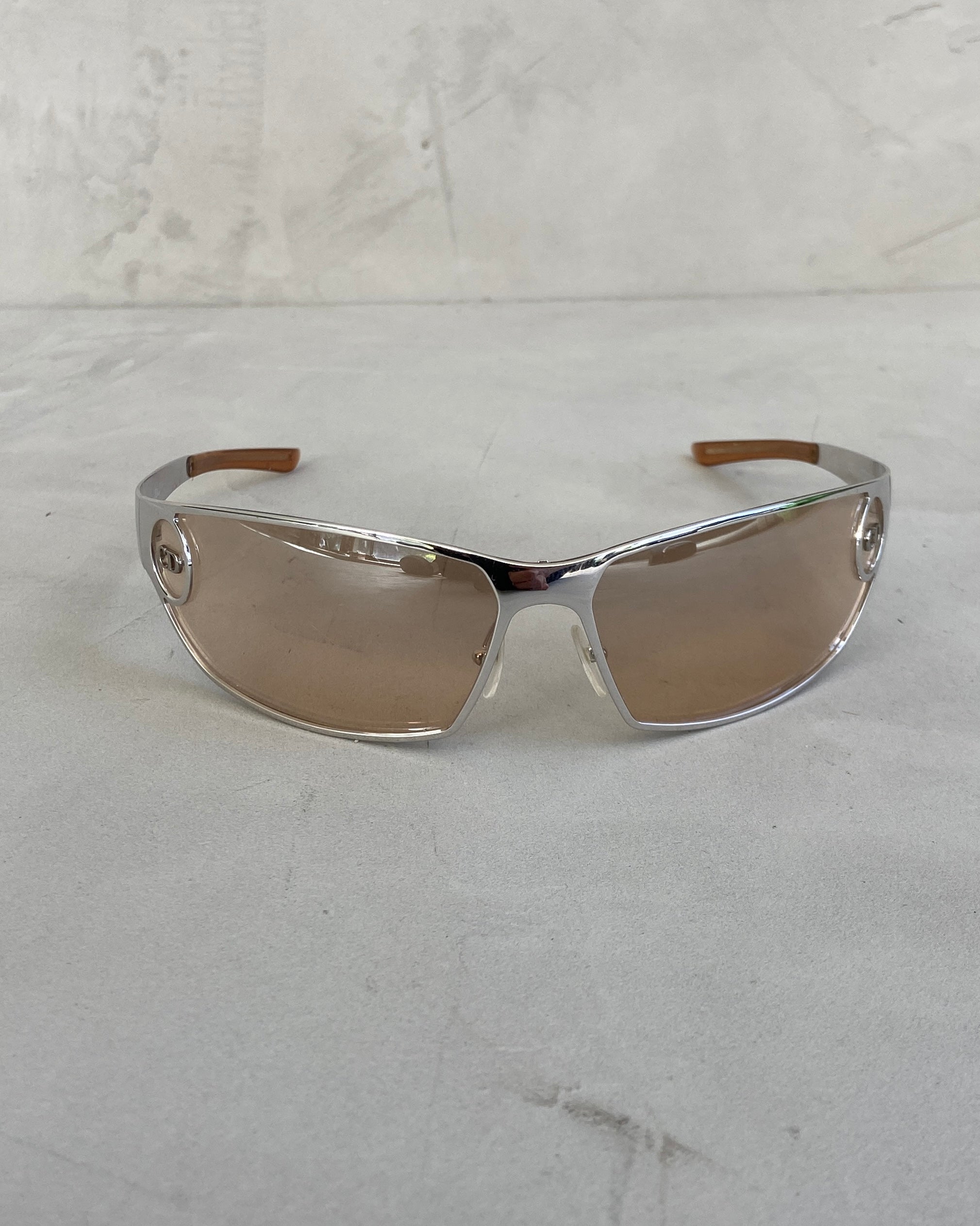 DIOR 'CD' WRAP AROUND SUNGLASSES