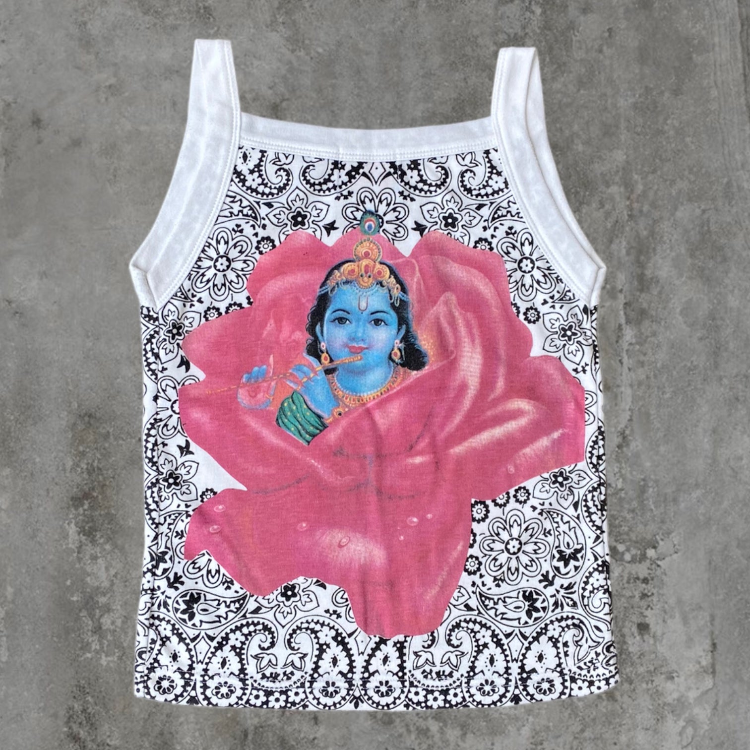 W+LT WALTER VAN BEIRENDONCK VEST TOP - S/M