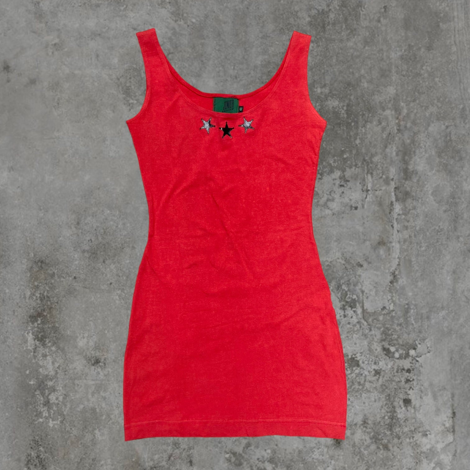 JUNIOR GAULTIER STAR STRETCH MINI DRESS - S