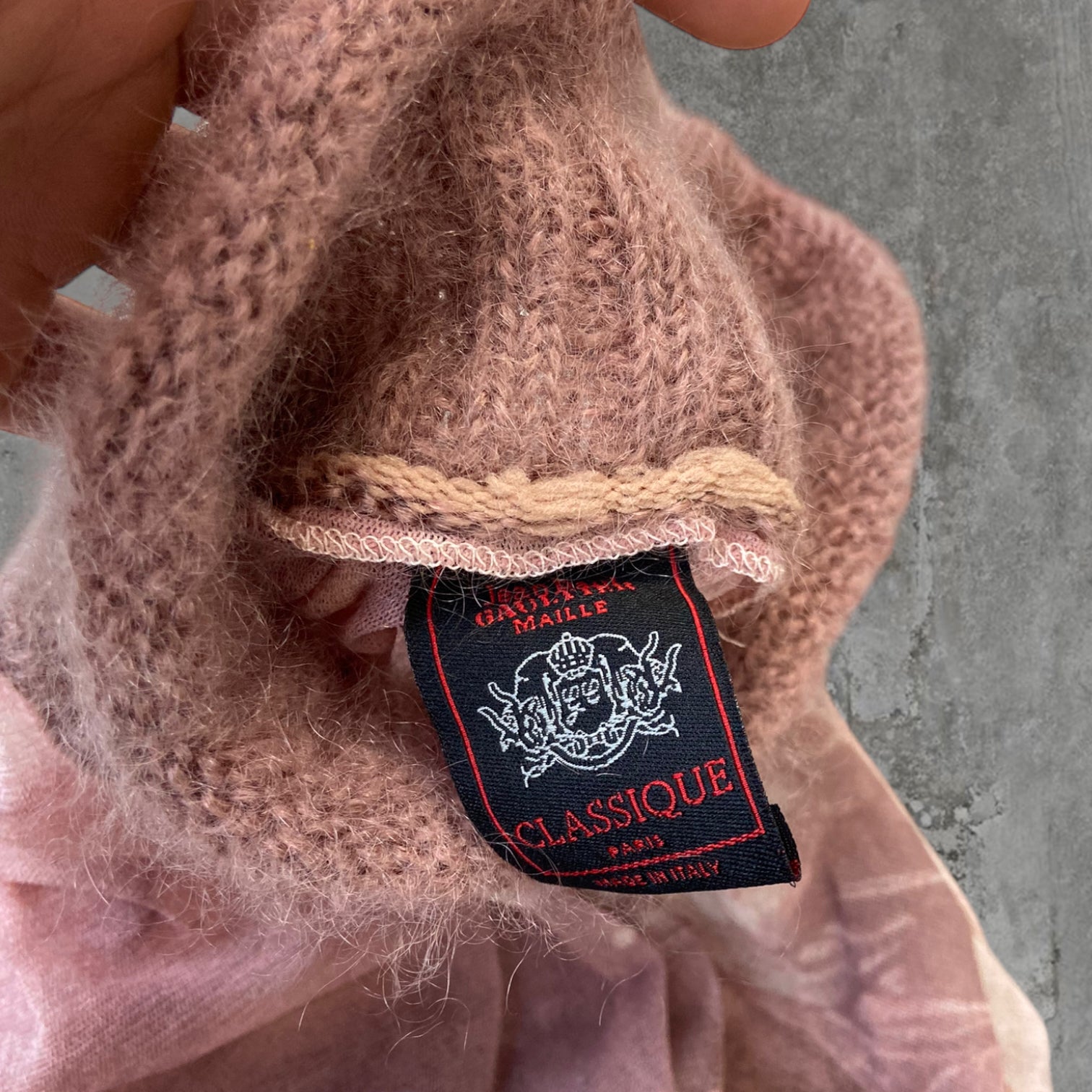 AW98 JEAN PAUL GAULTIER "ANGELS" MESH TOP - M